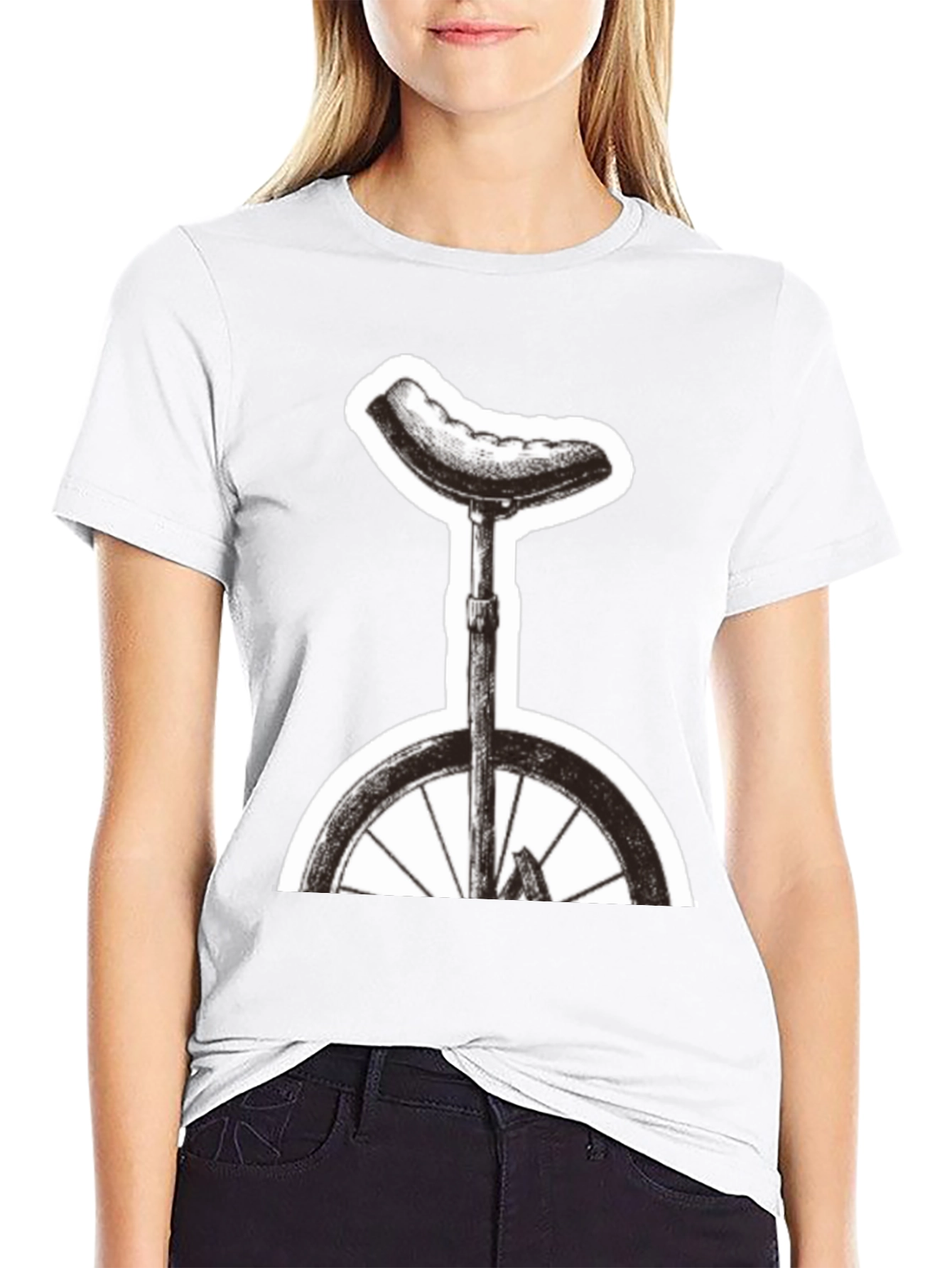 Unicycle Graphic Tee - Ride in Style!