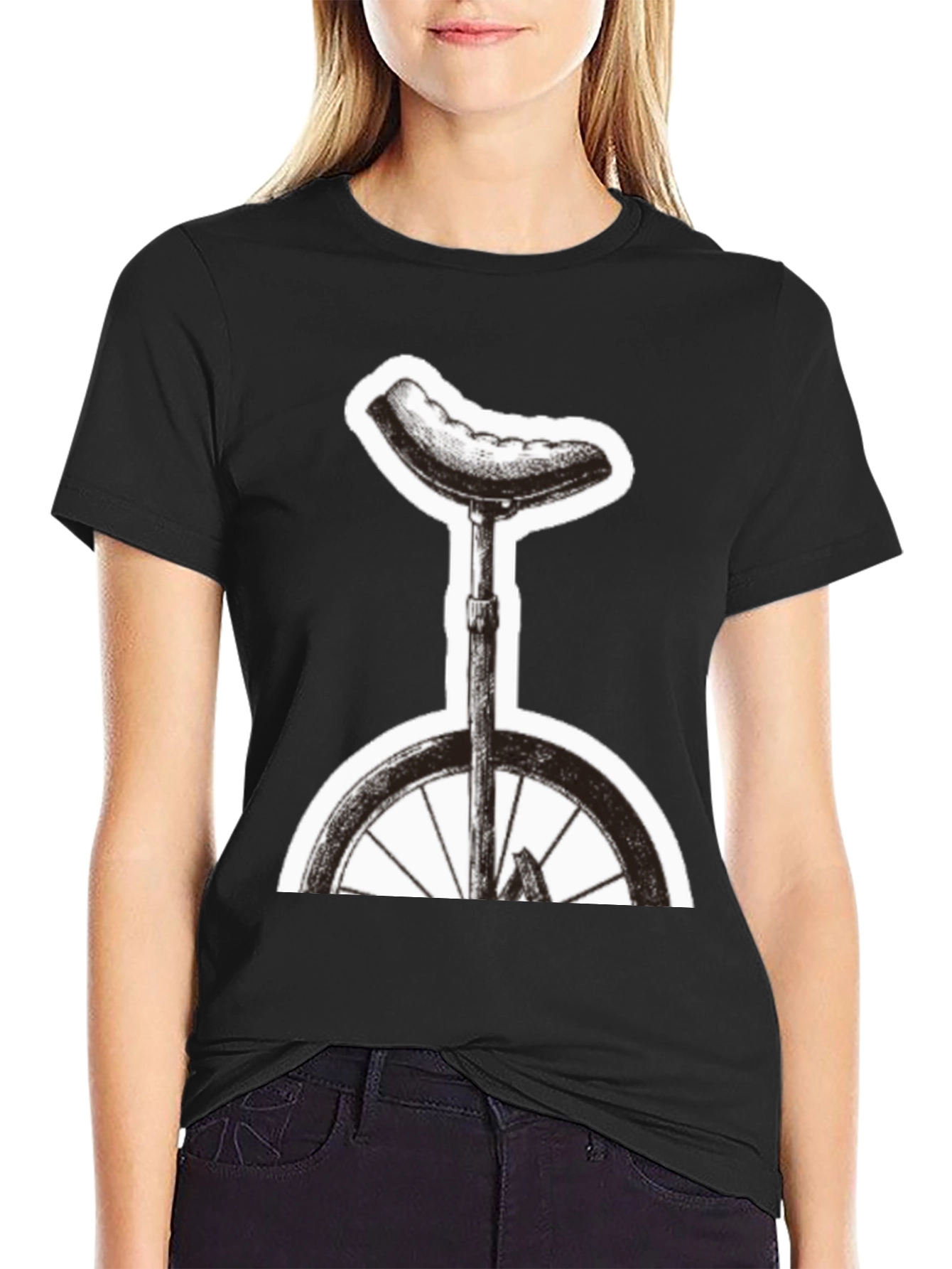 Unicycle Graphic Tee - Ride in Style!
