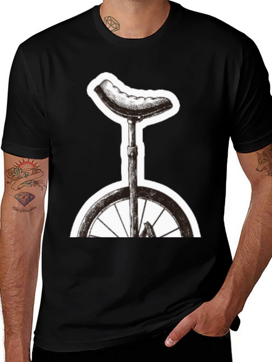 Unicycle Graphic Tee - Ride in Style!