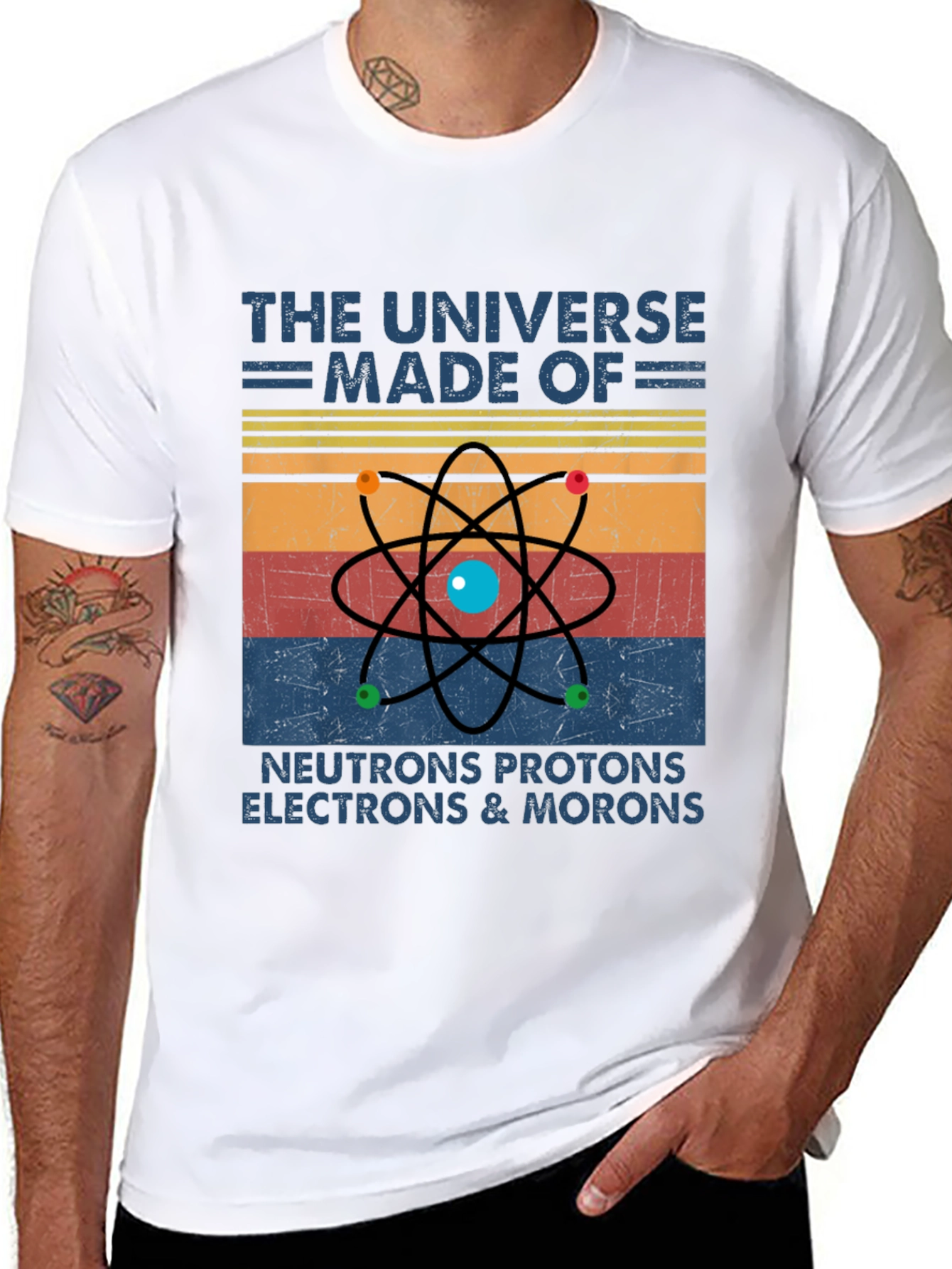 Universe Made of Morons Graphic T-Shirt