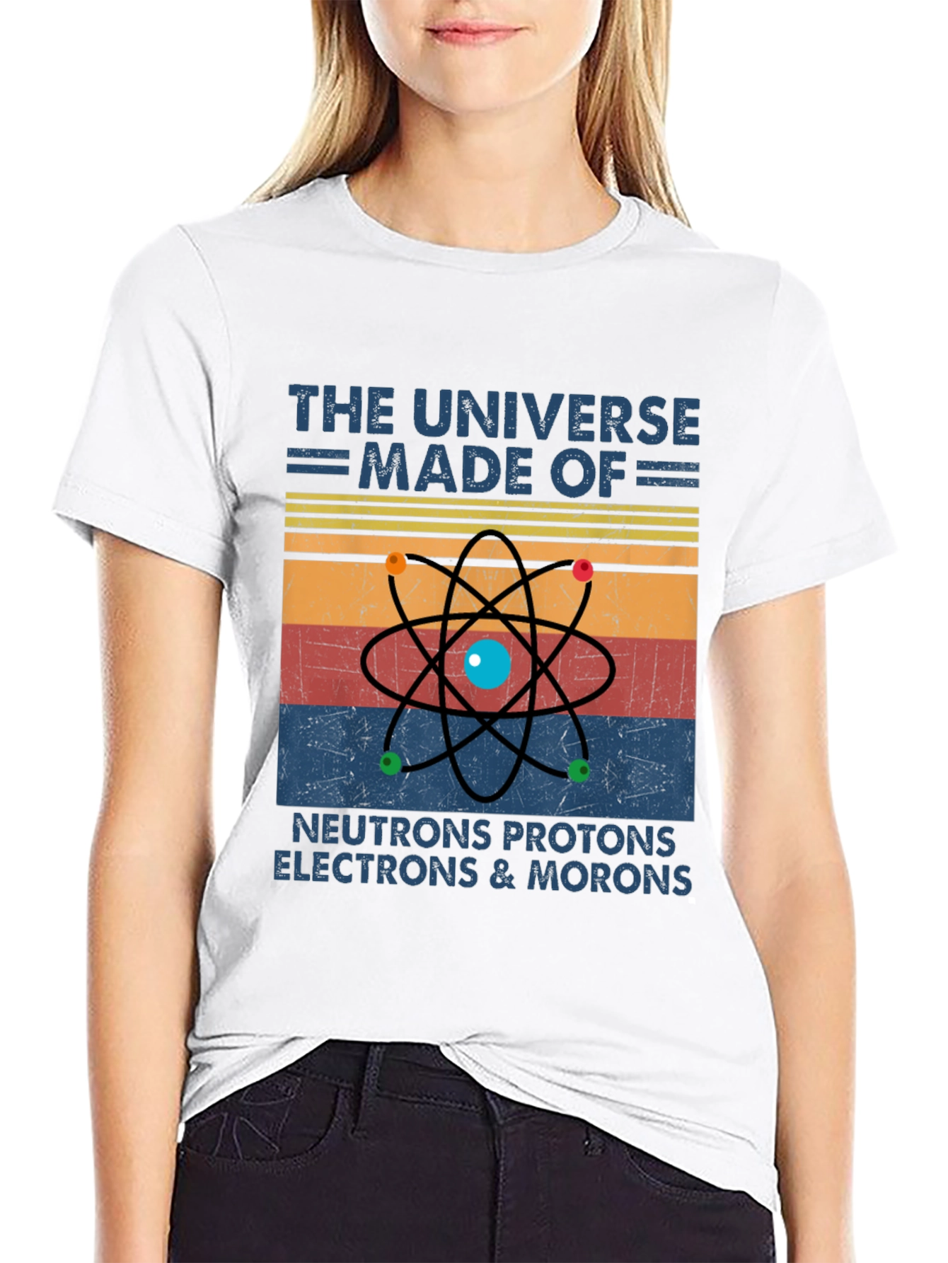 Universe Made of Morons Graphic T-Shirt