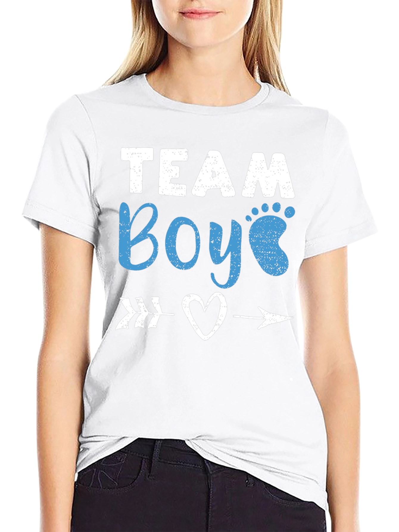 Team Boy T-Shirt - Baby Shower Gender Reveal Tee