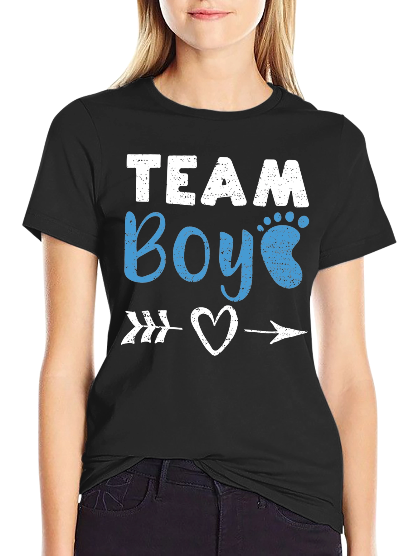 Team Boy T-Shirt - Baby Shower Gender Reveal Tee