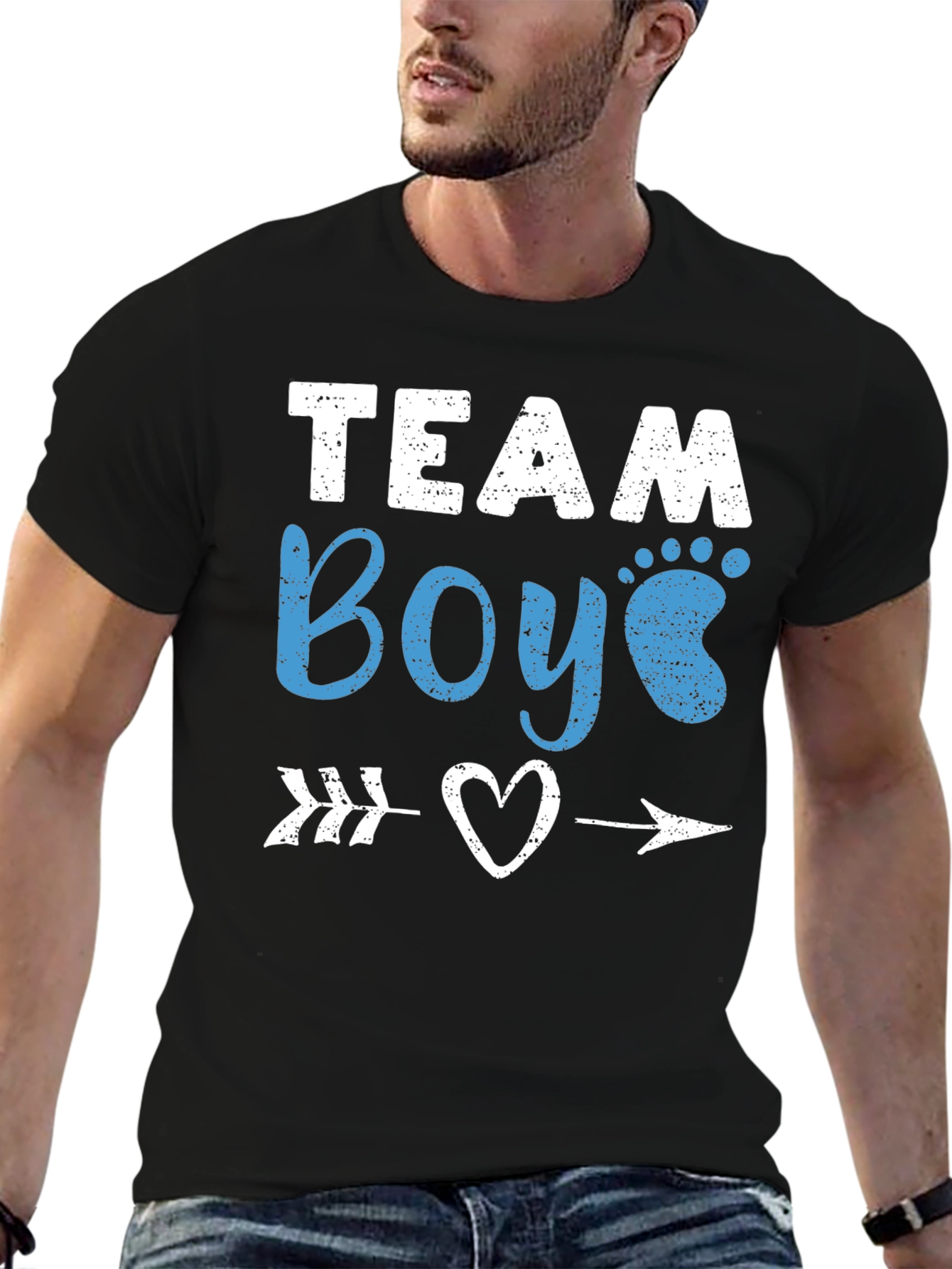 Team Boy T-Shirt - Baby Shower Gender Reveal Tee