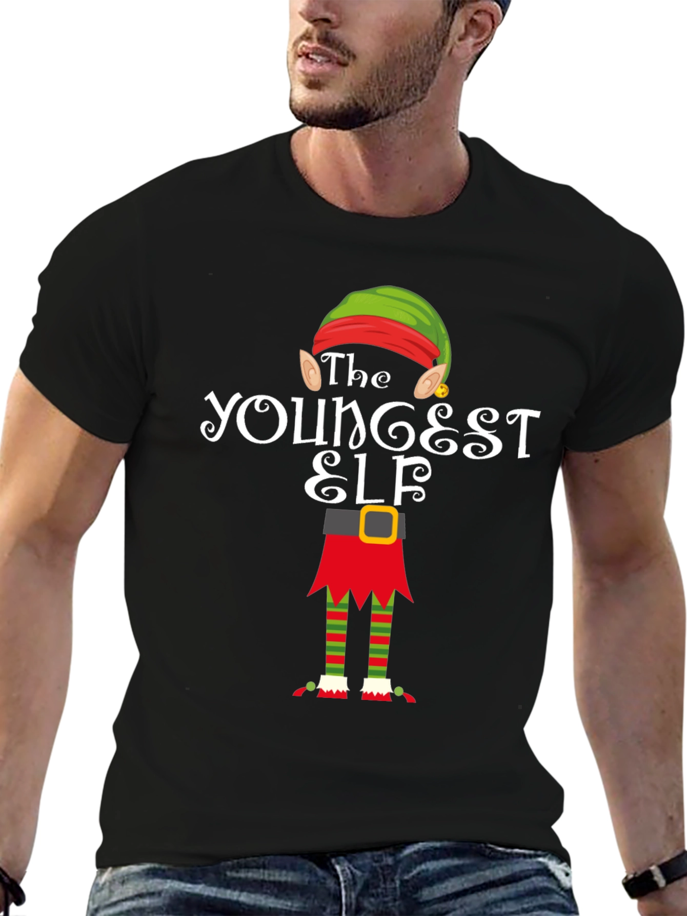 The Youngest Elf Christmas T-Shirt