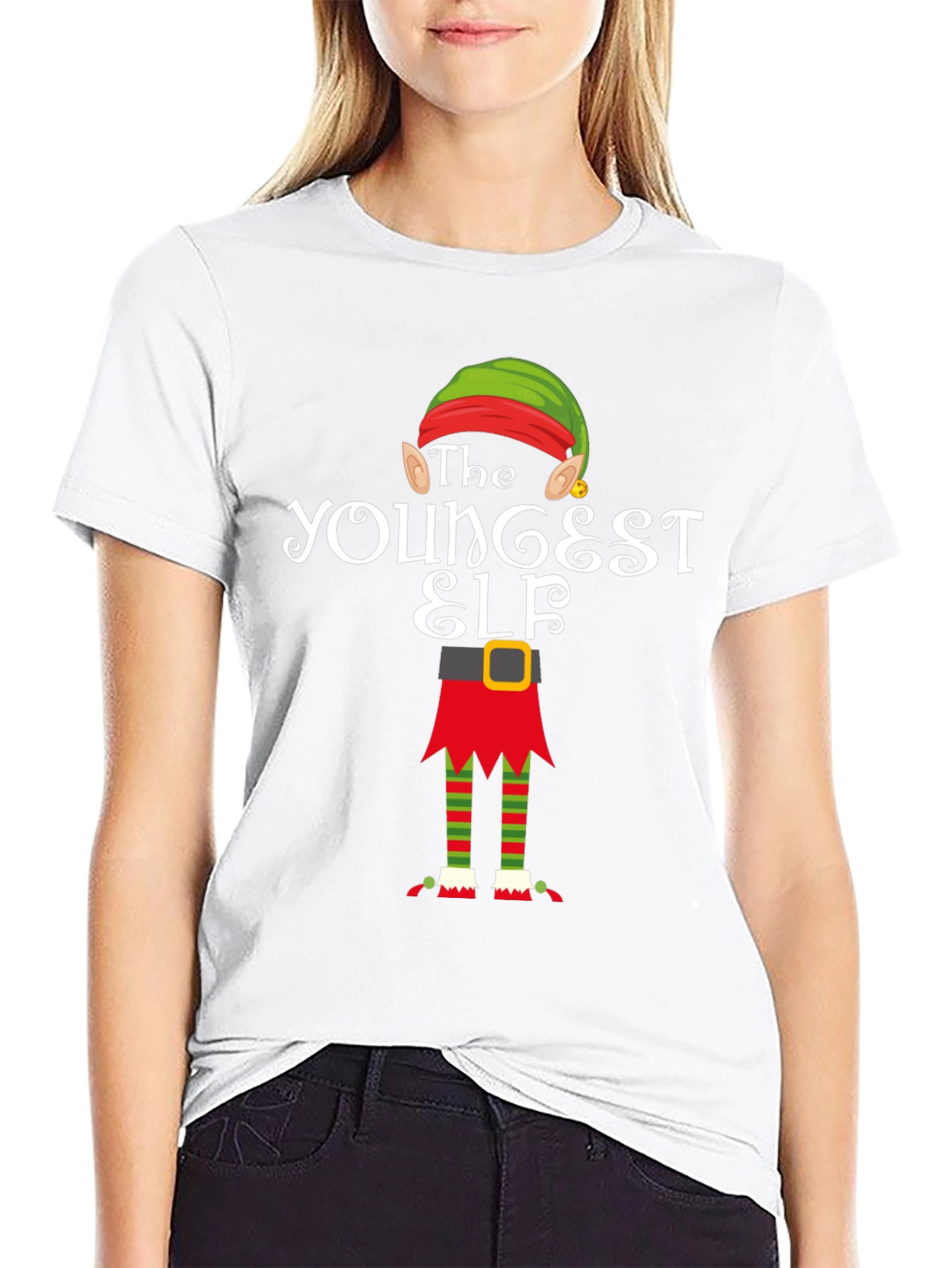 The Youngest Elf Christmas T-Shirt