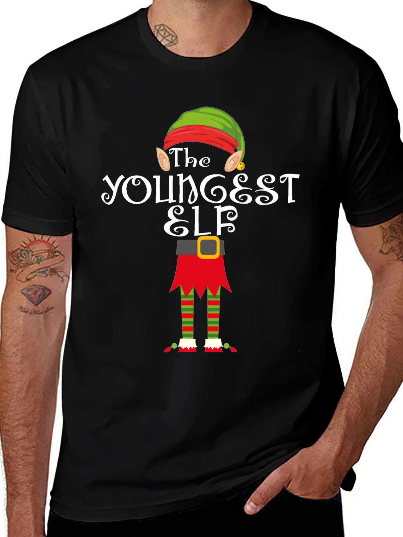 The Youngest Elf Christmas T-Shirt