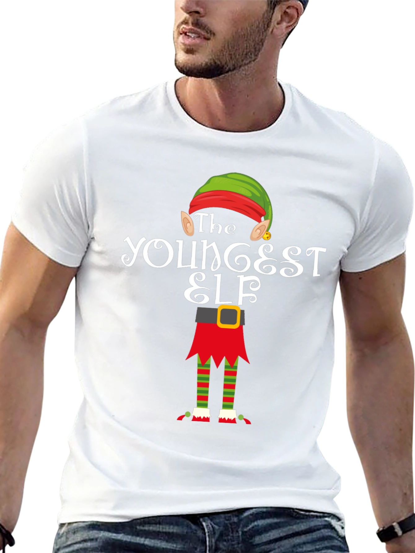 The Youngest Elf Christmas T-Shirt