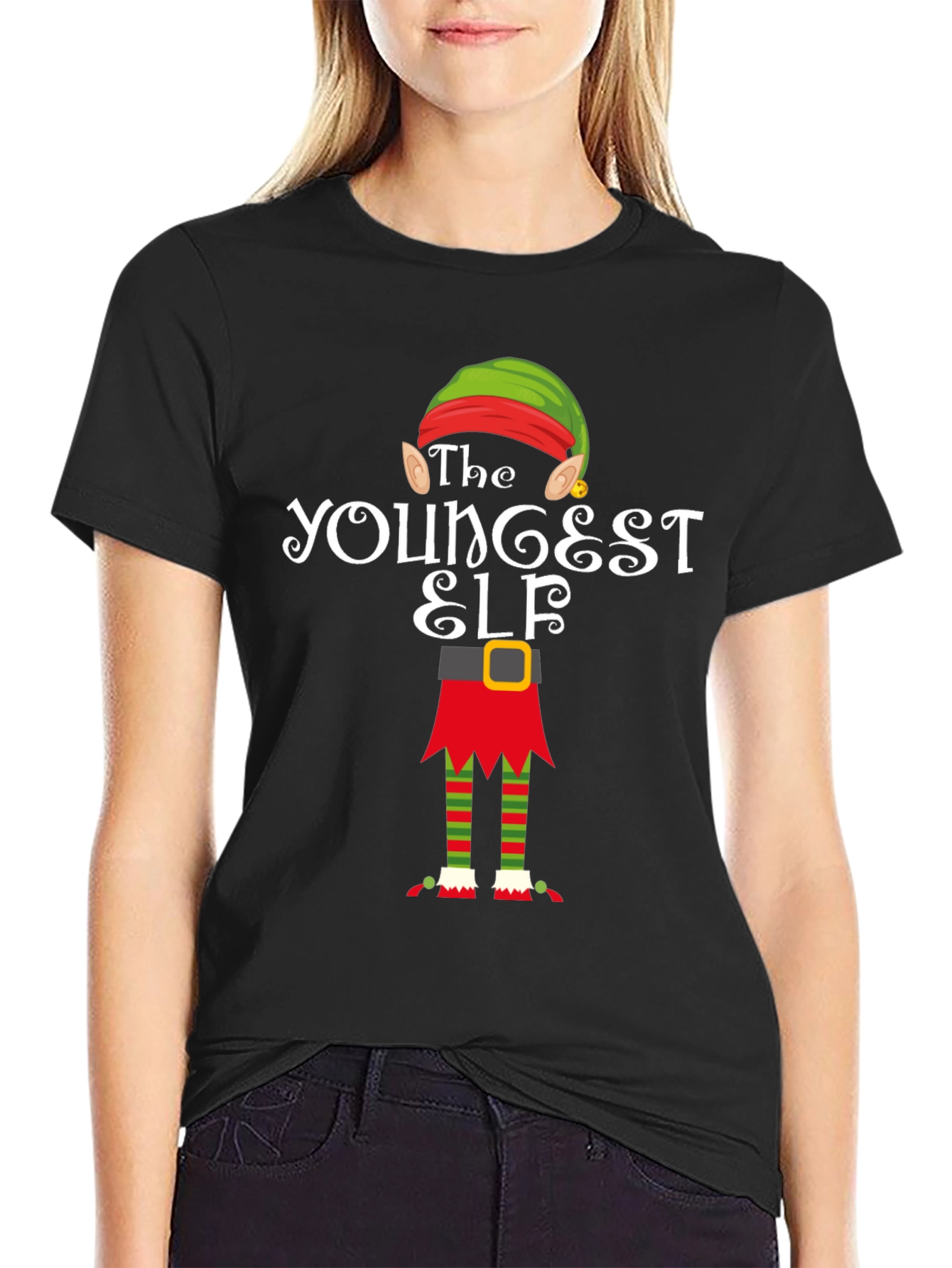 The Youngest Elf Christmas T-Shirt