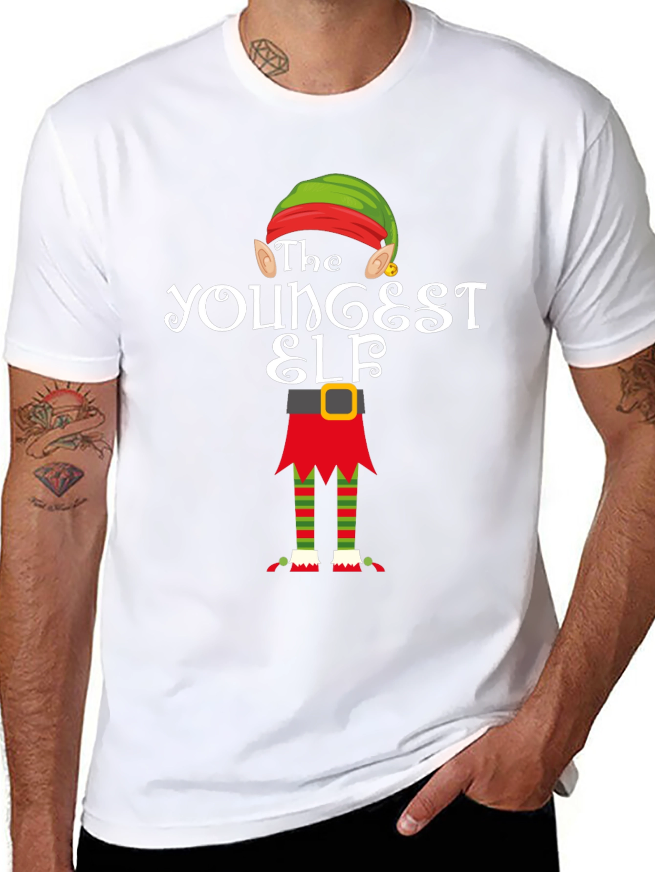 The Youngest Elf Christmas T-Shirt
