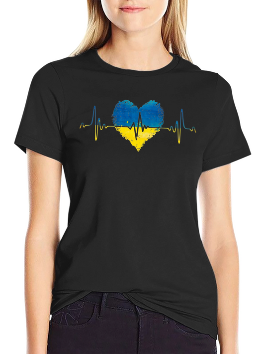 Ukraine Heartbeat T-Shirt
