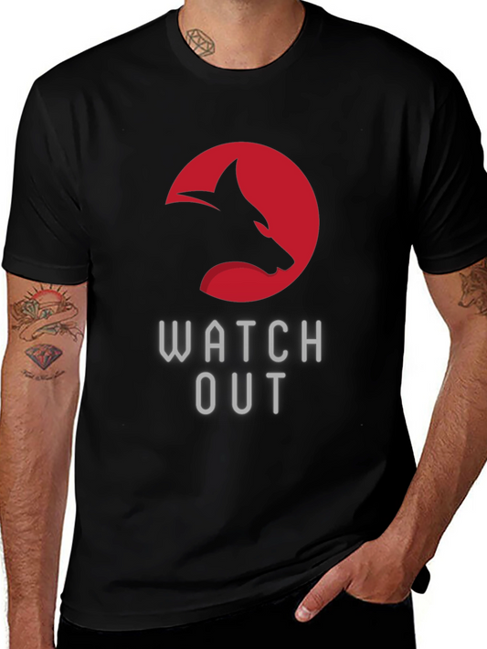Watch Out Wolf Graphic Tee