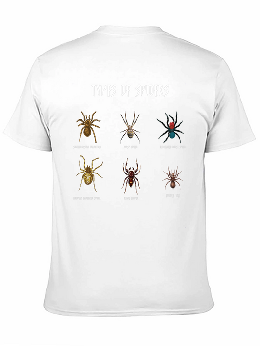 Types of Spiders Graphic T-Shirt