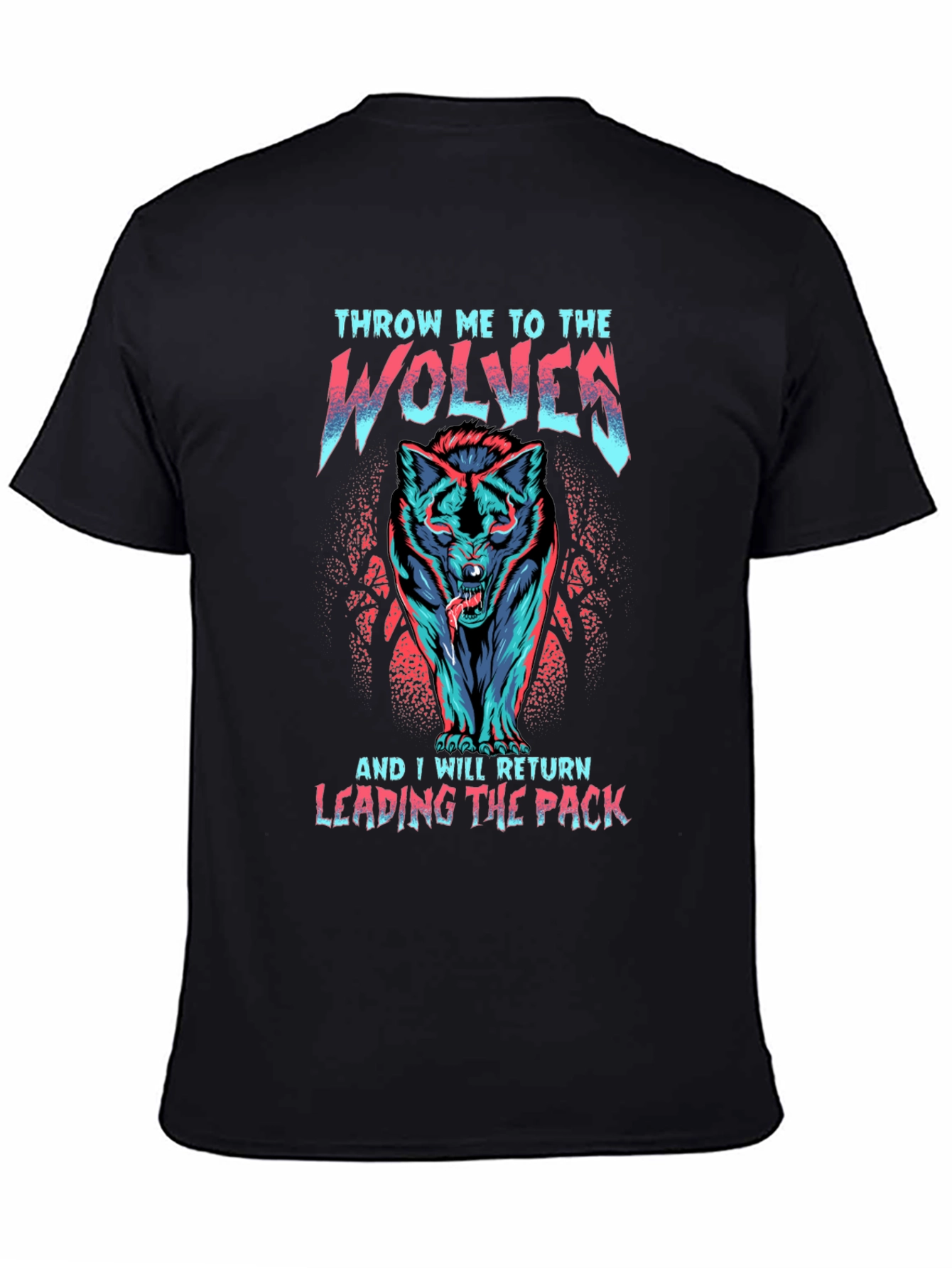 Wolf Pack Leader Graphic T-Shirt
