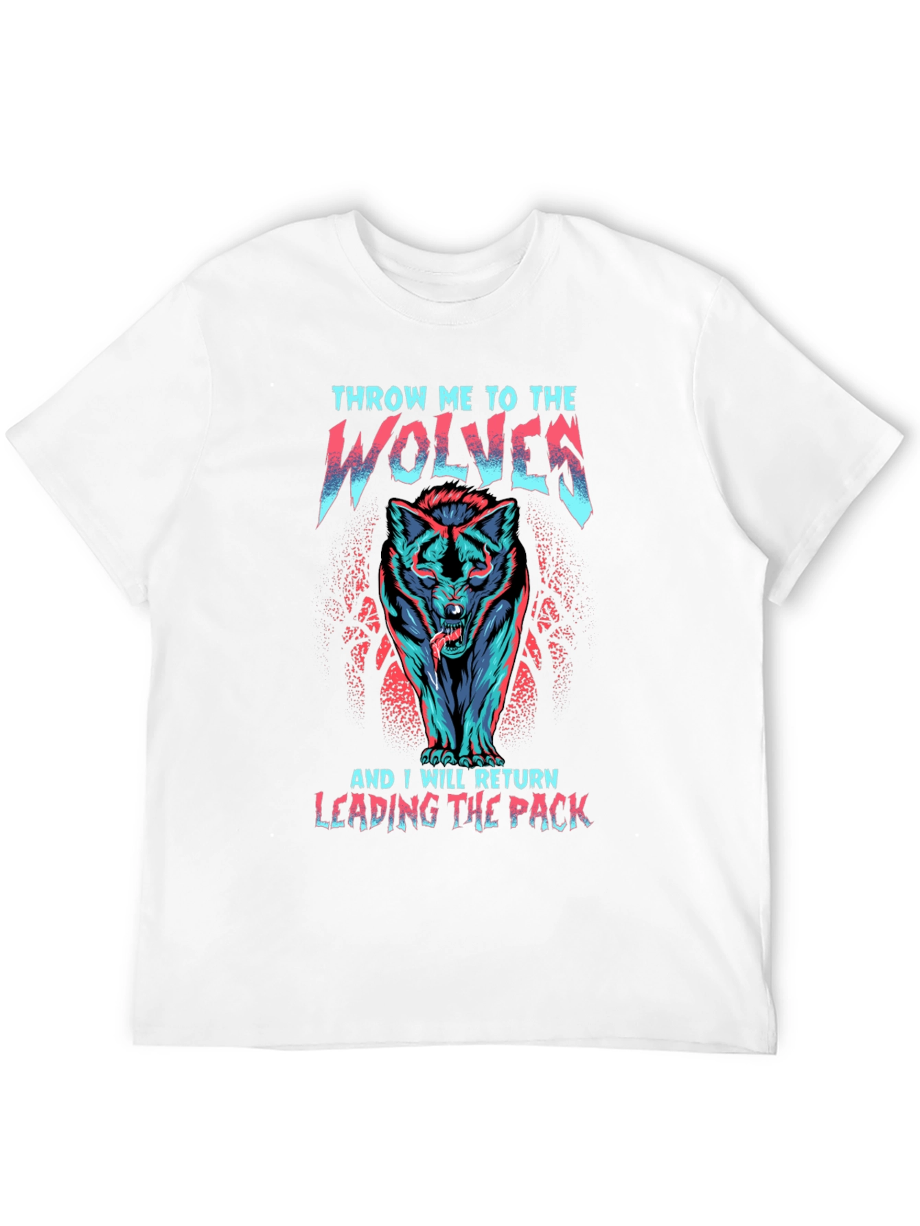 Wolf Pack Leader Graphic T-Shirt