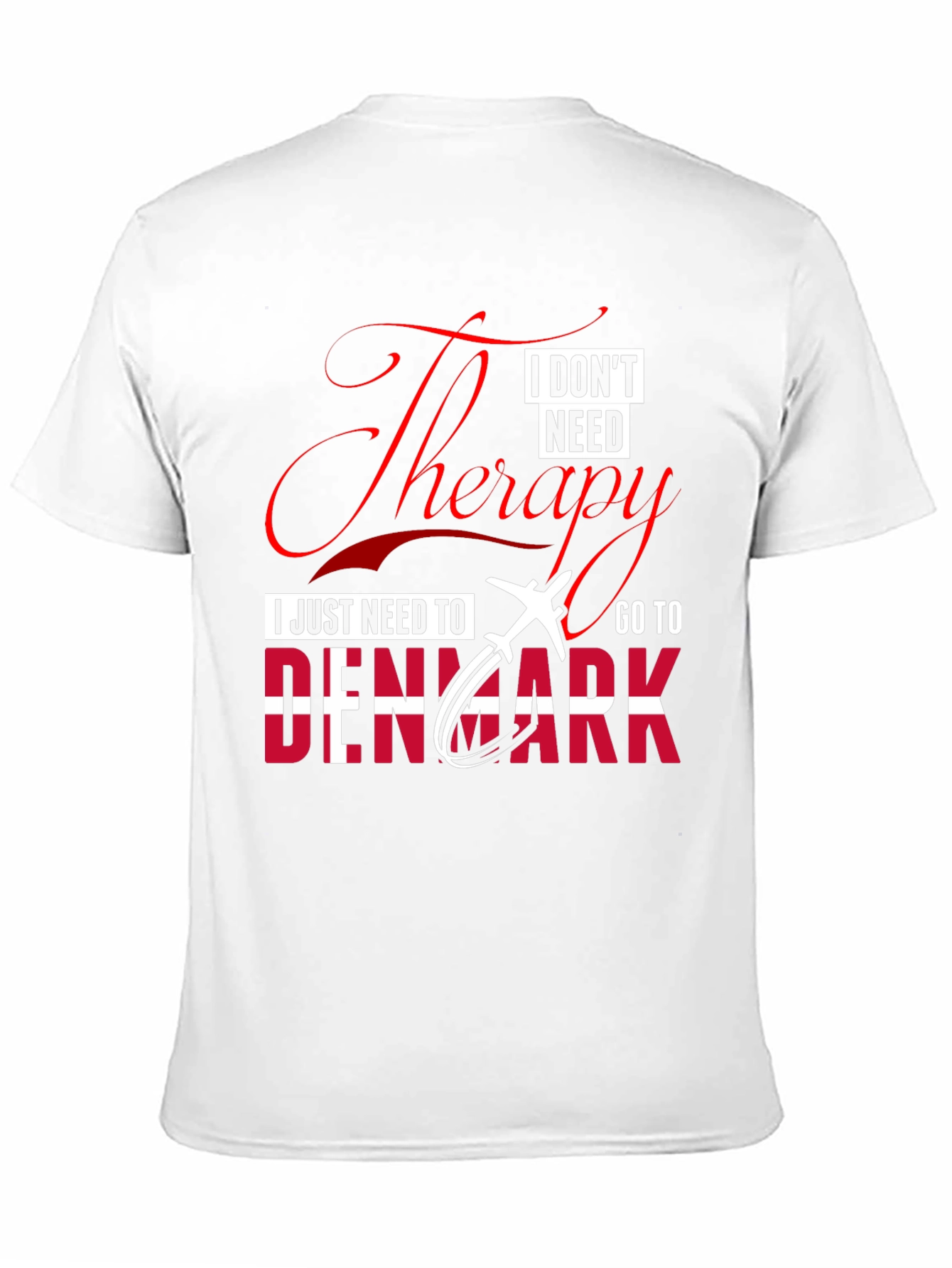 Therapy Denmark Black Graphic T-Shirt