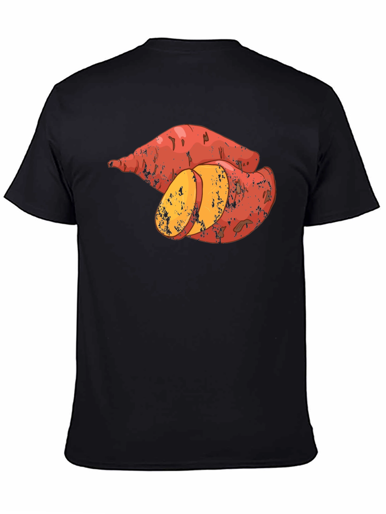 Sweet Potato T-Shirt - Unisex Black Tee