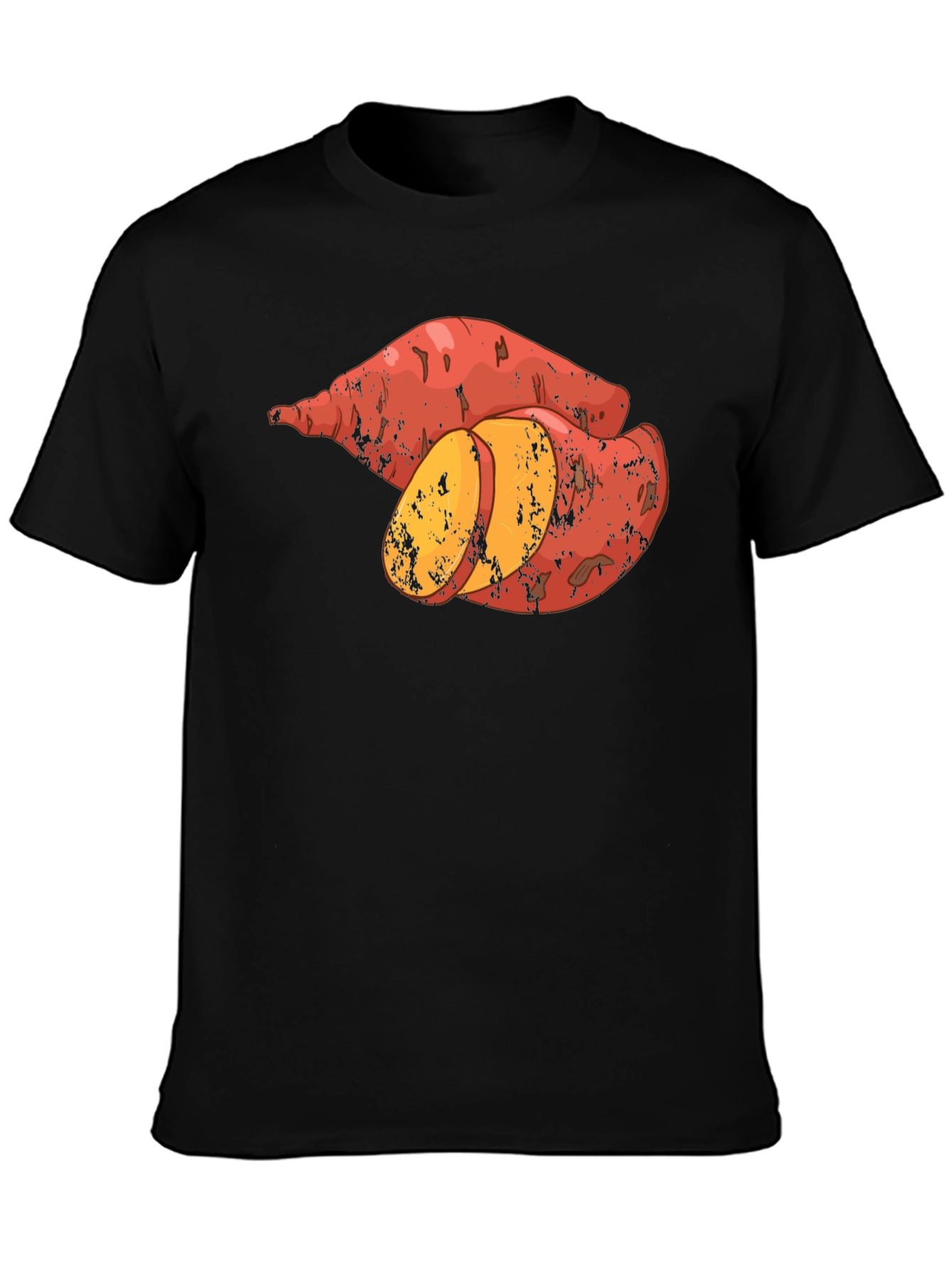 Sweet Potato T-Shirt - Unisex Black Tee