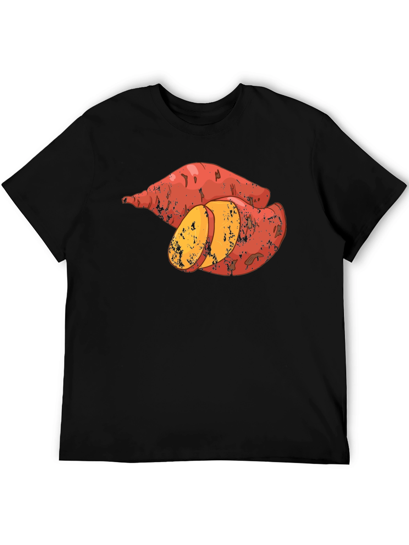 Sweet Potato T-Shirt - Unisex Black Tee
