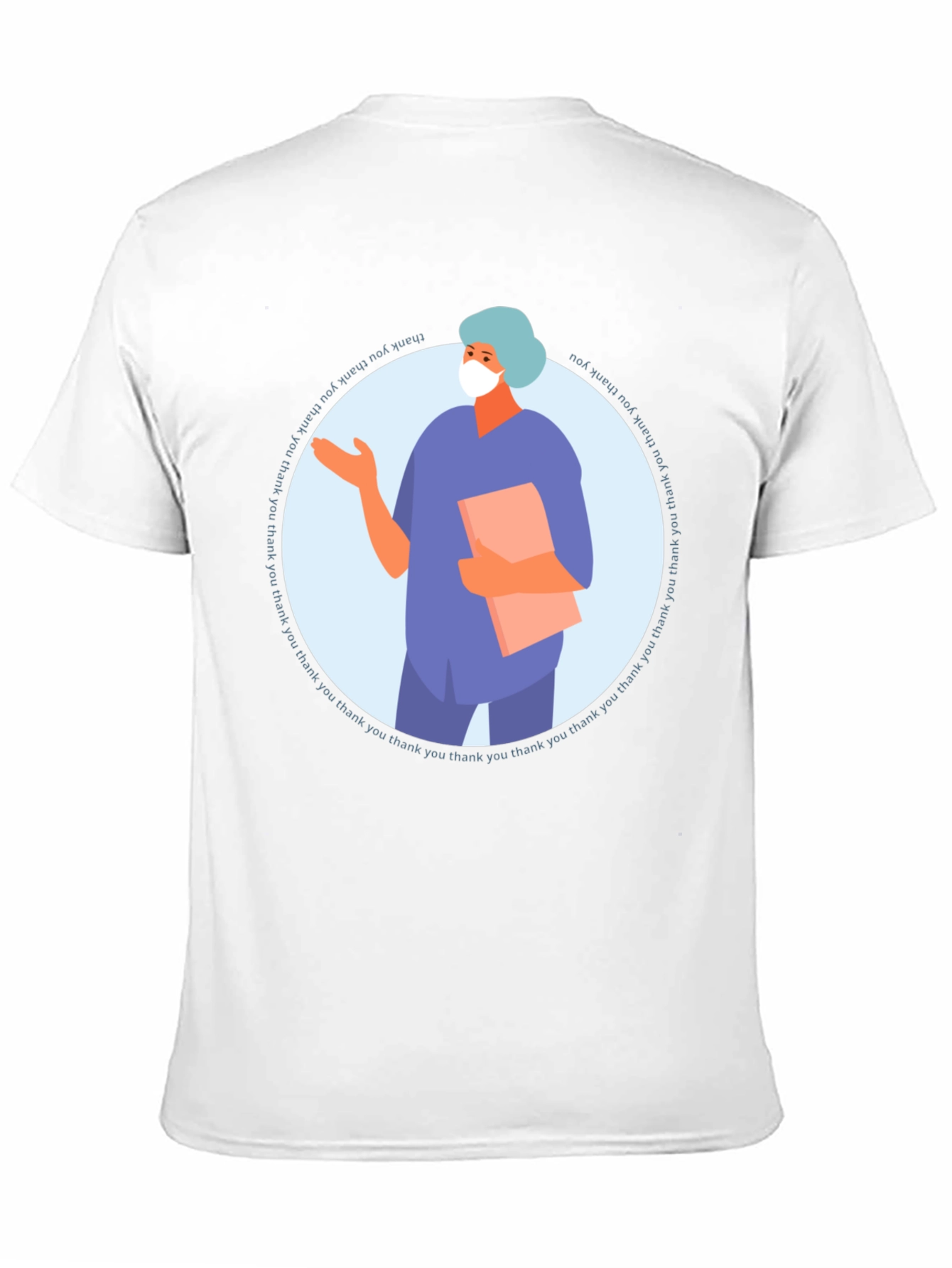 Thank You Healthcare Worker Graphic T-Shirt