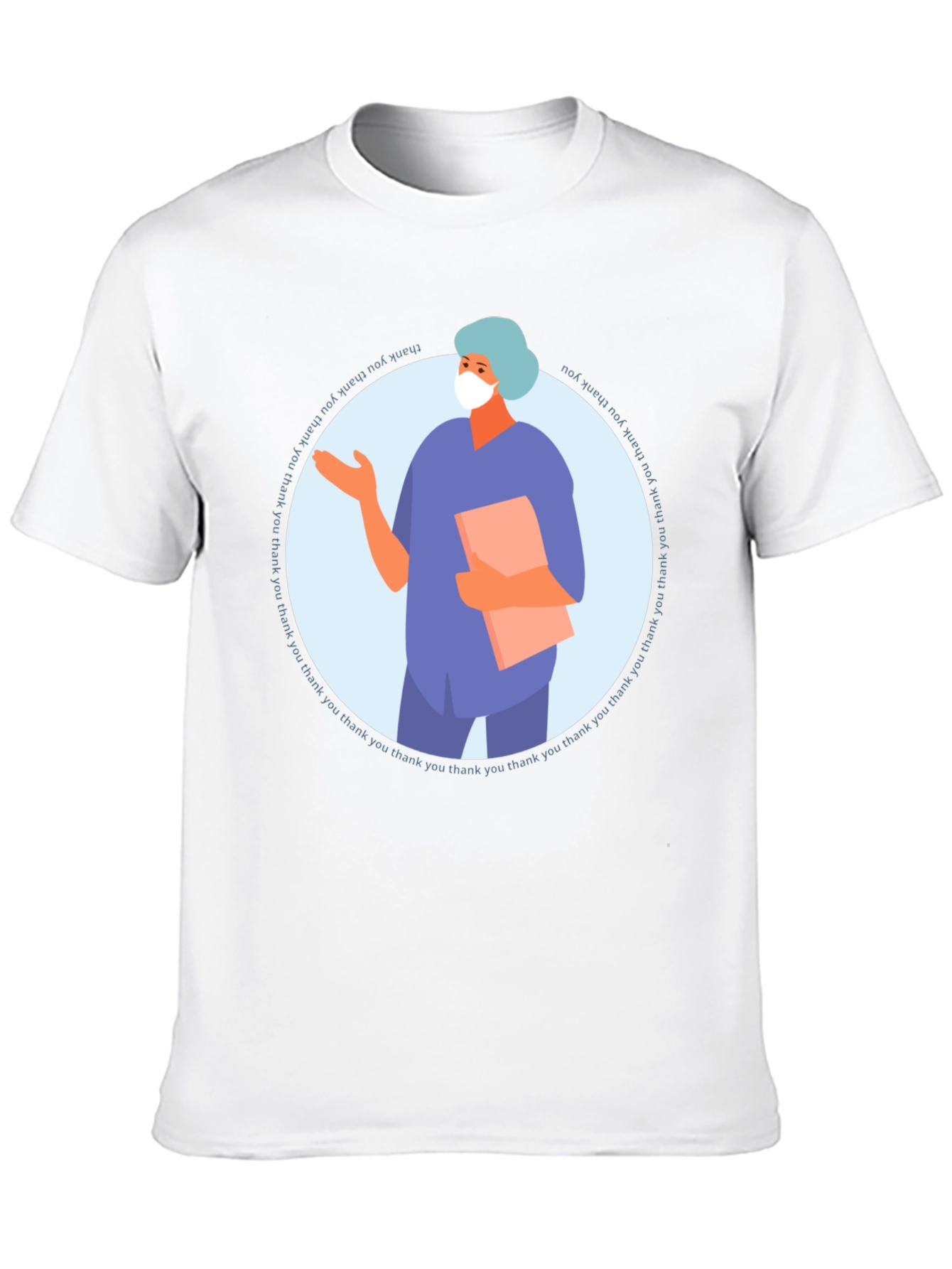 Thank You Healthcare Worker Graphic T-Shirt