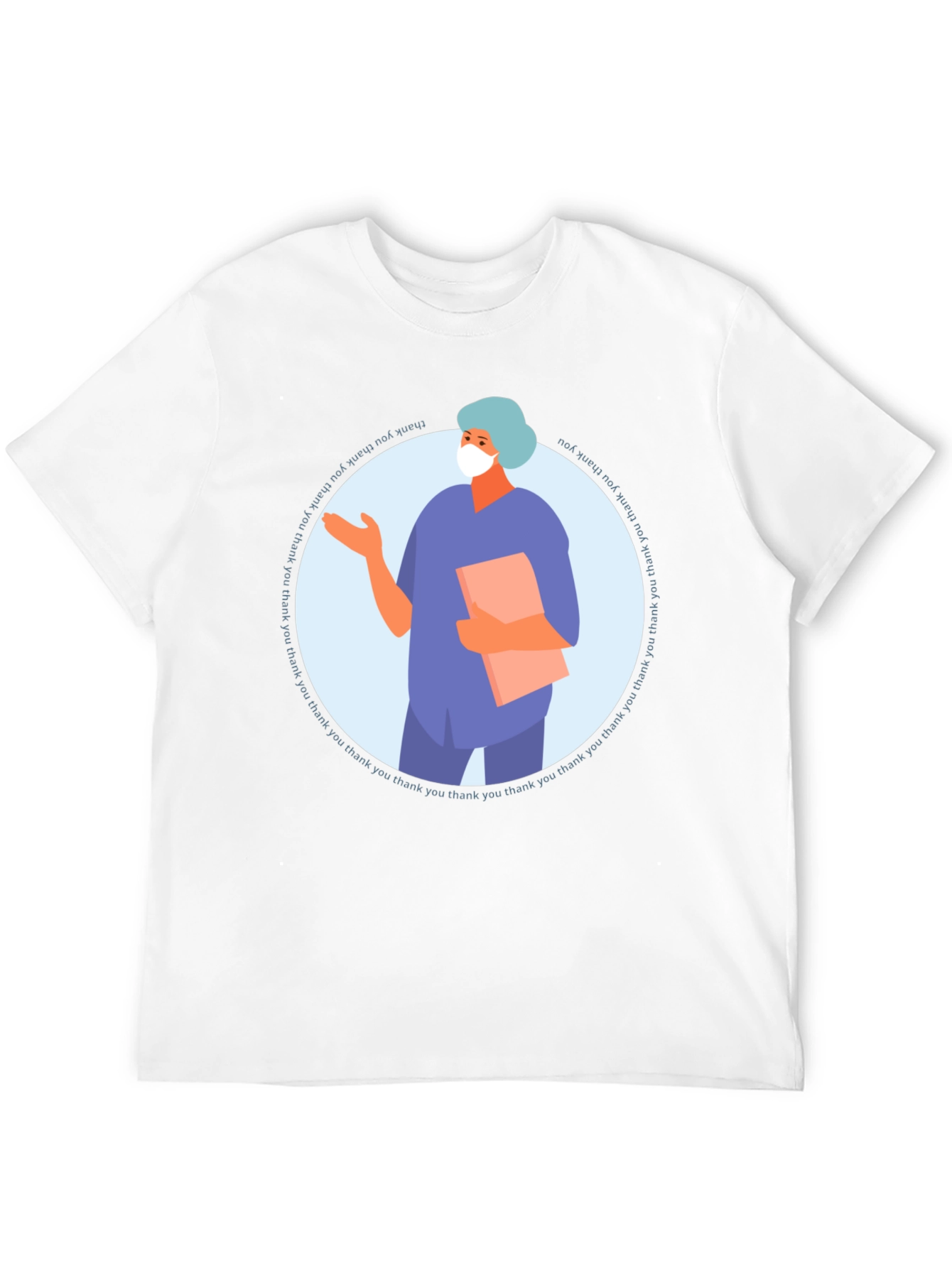 Thank You Healthcare Worker Graphic T-Shirt