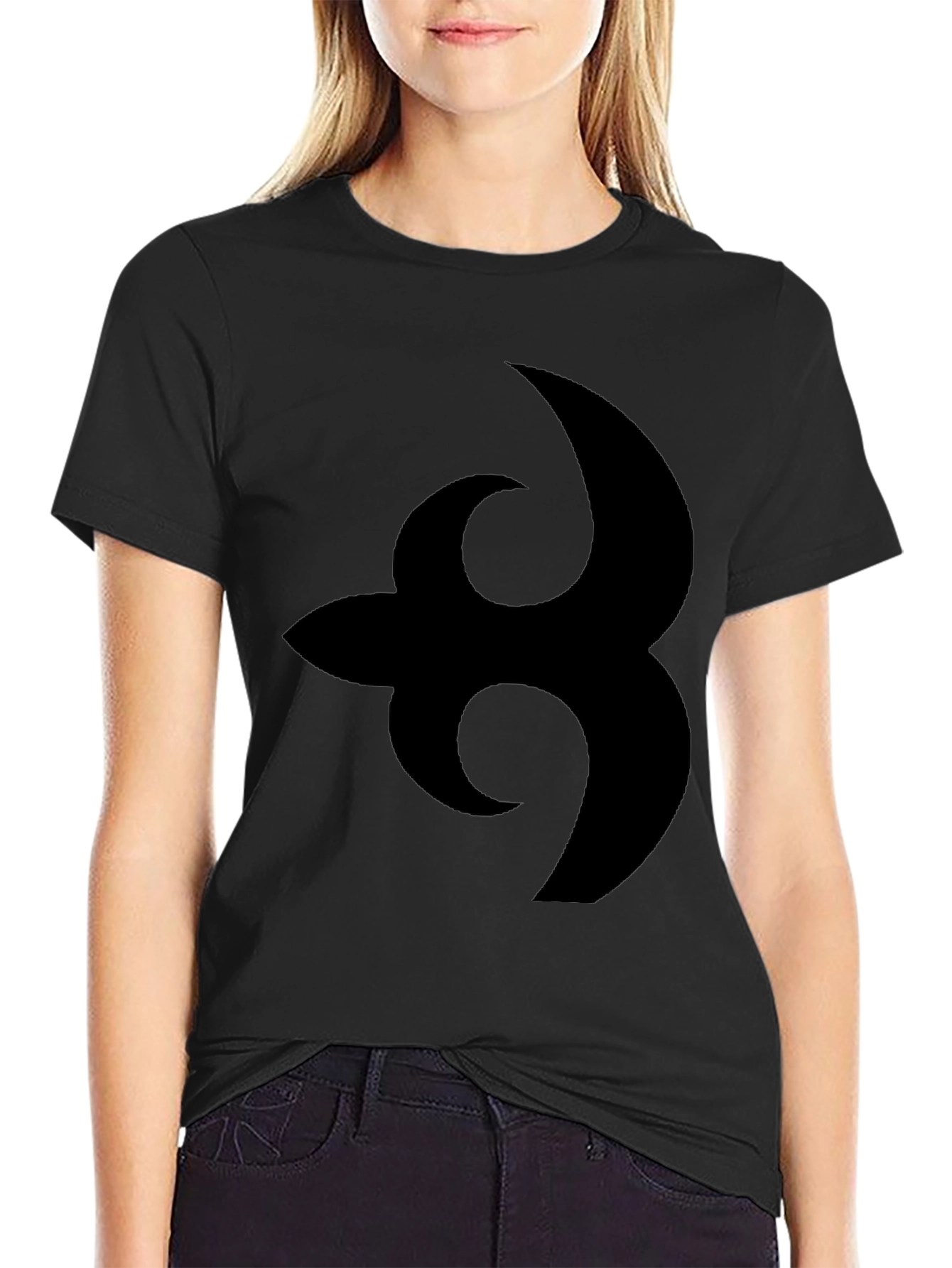 Symbol Graphic Black T-Shirt