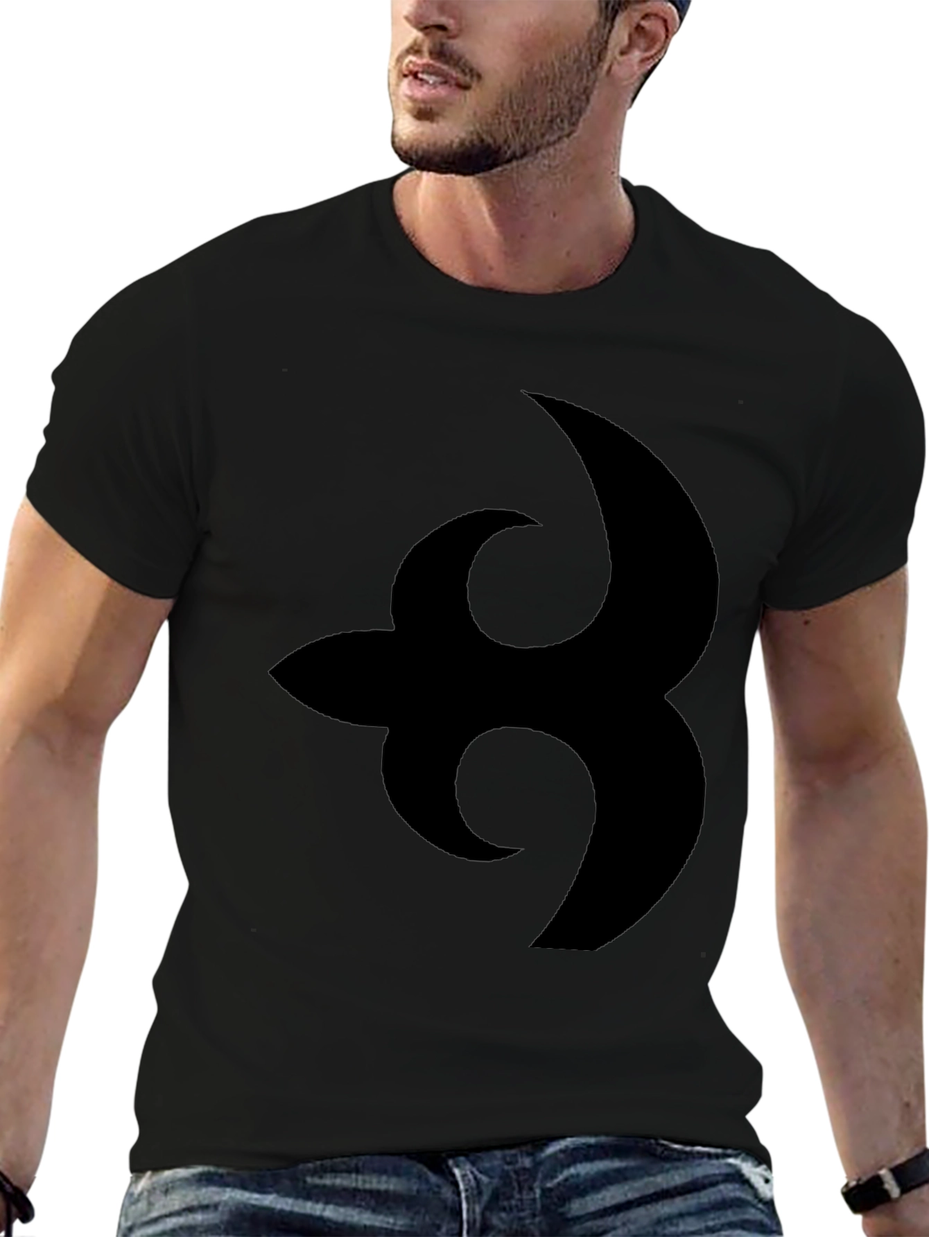 Symbol Graphic Black T-Shirt