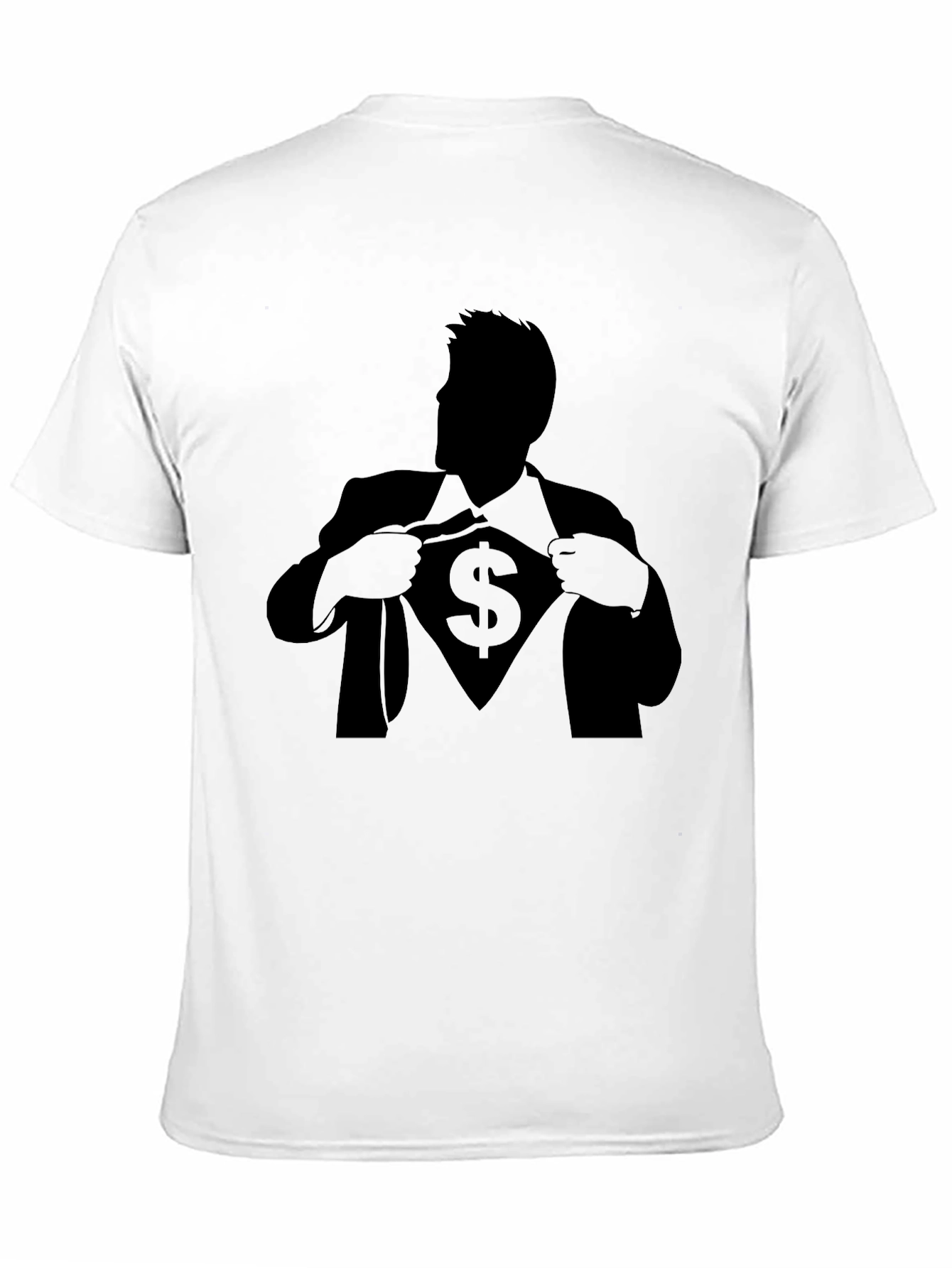 Super Money Man Black T-Shirt