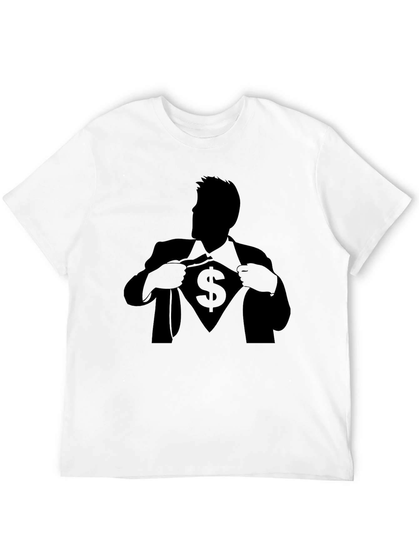 Super Money Man Black T-Shirt