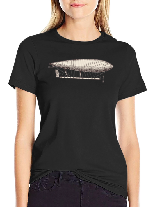 Vintage Airship Graphic T-Shirt