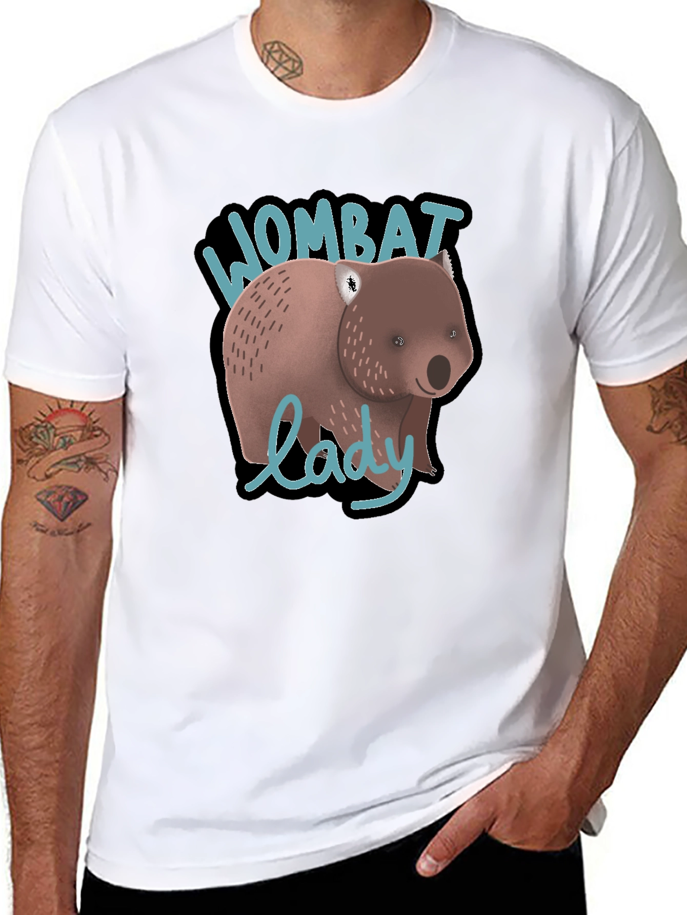 Wombat Lady T-Shirt