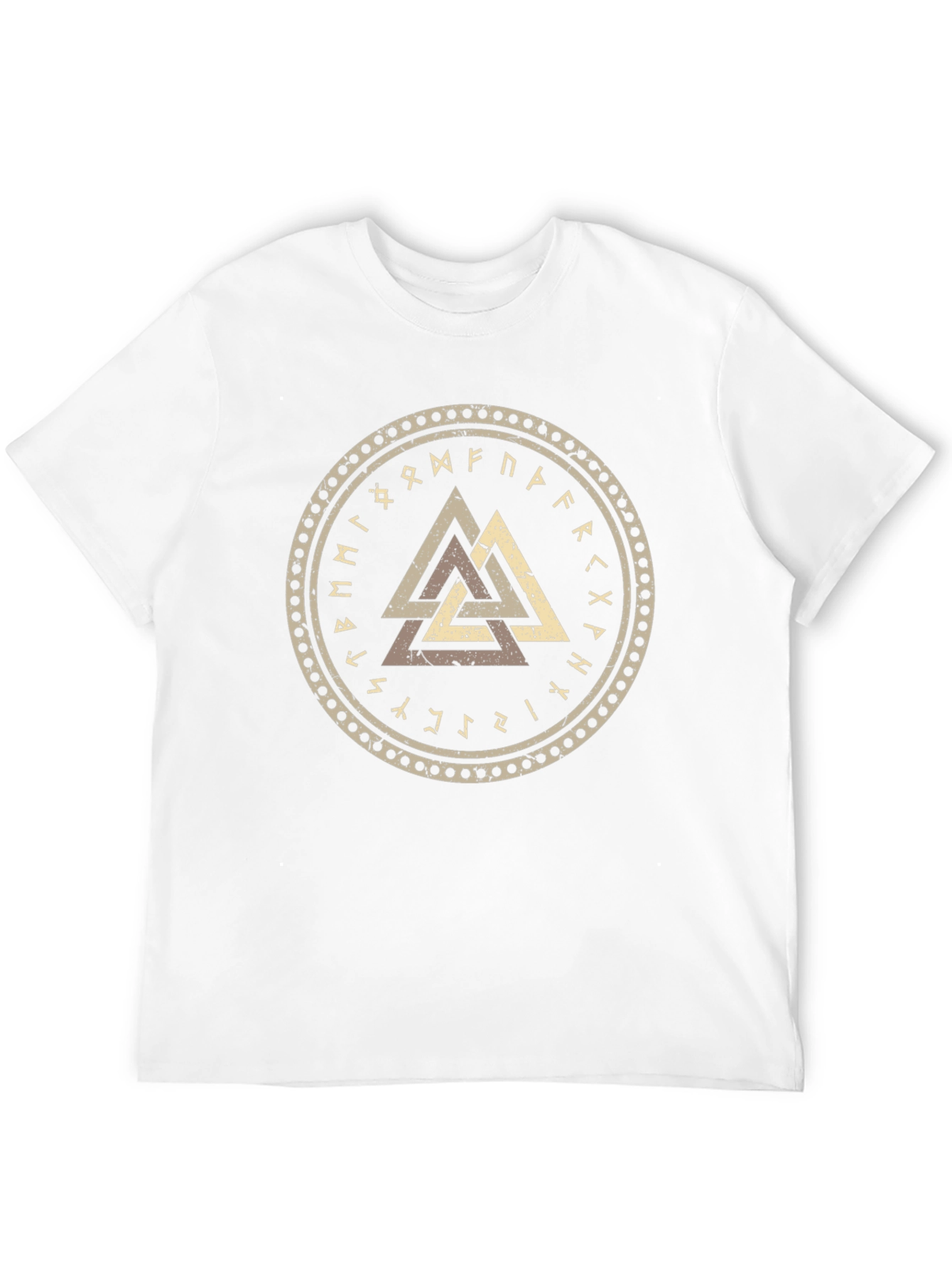 Viking Valhalla Symbol Black T-Shirt