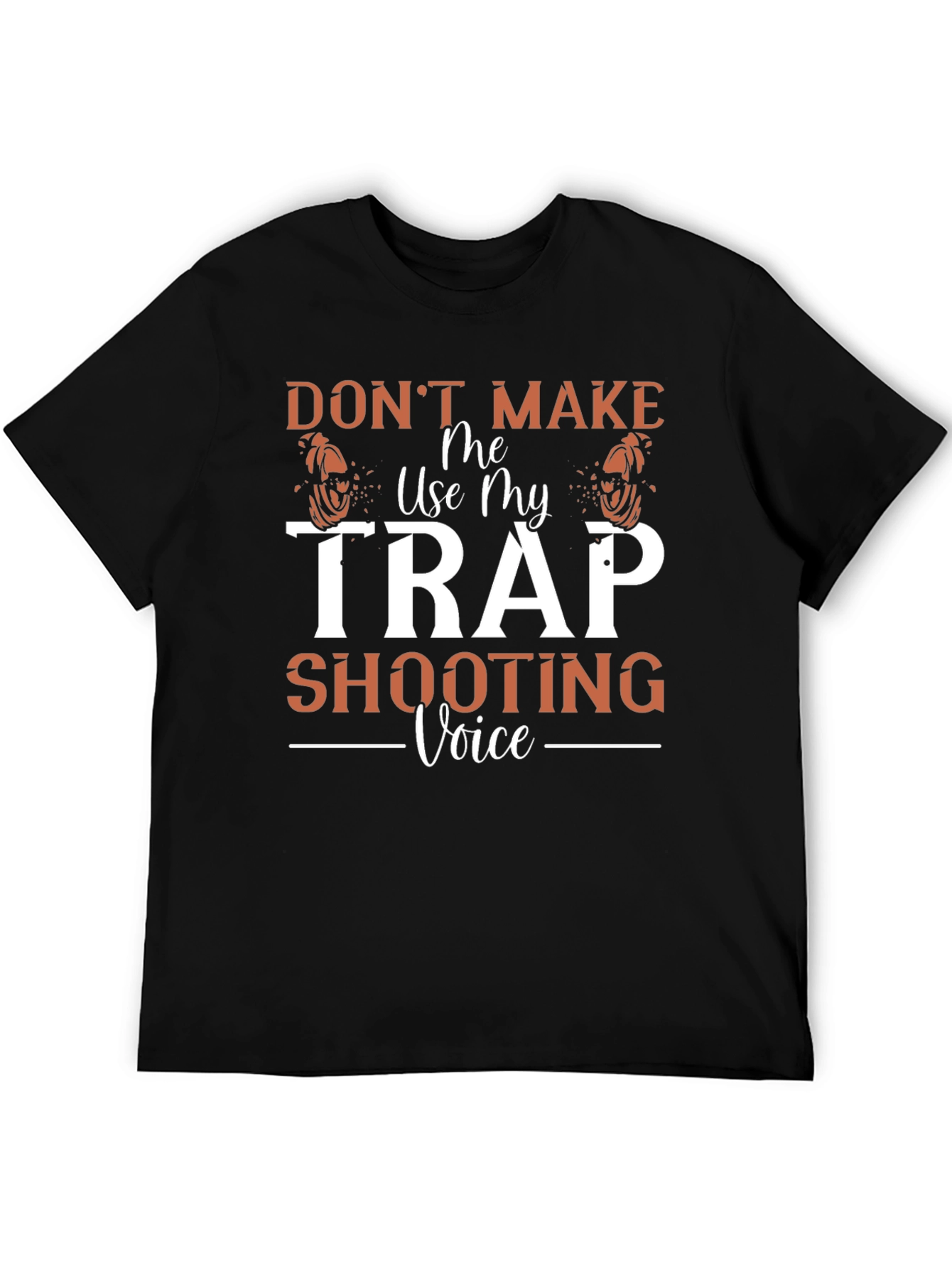 Trap Shooting Voice Graphic T-Shirt