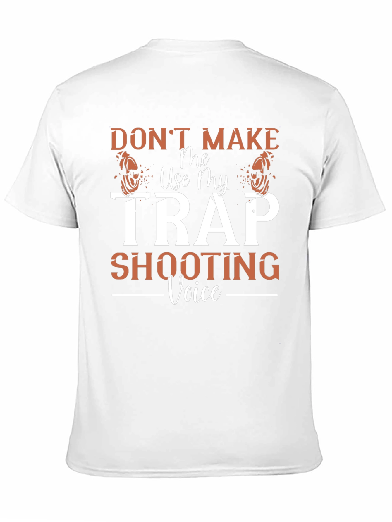Trap Shooting Voice Graphic T-Shirt