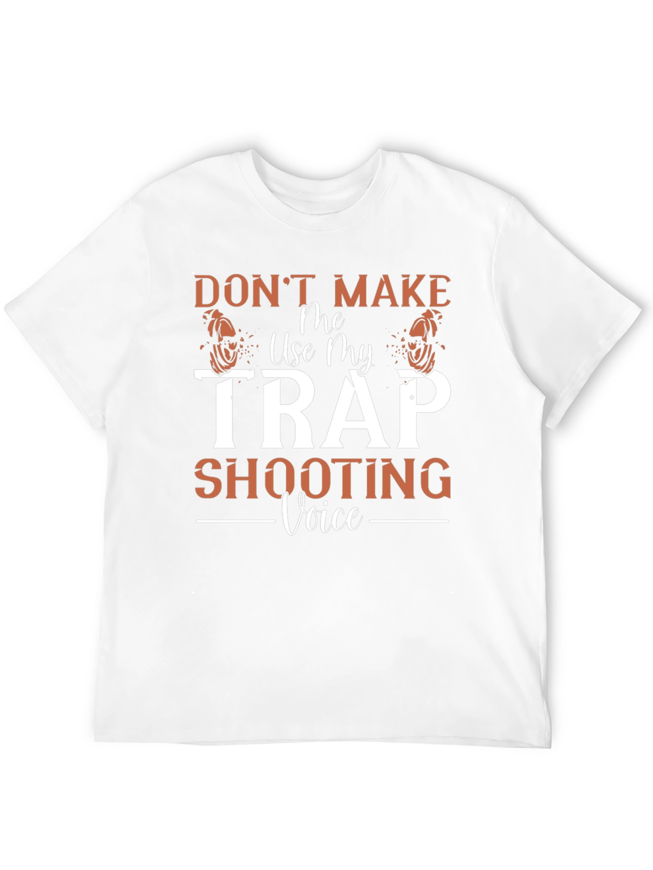 Trap Shooting Voice Graphic T-Shirt