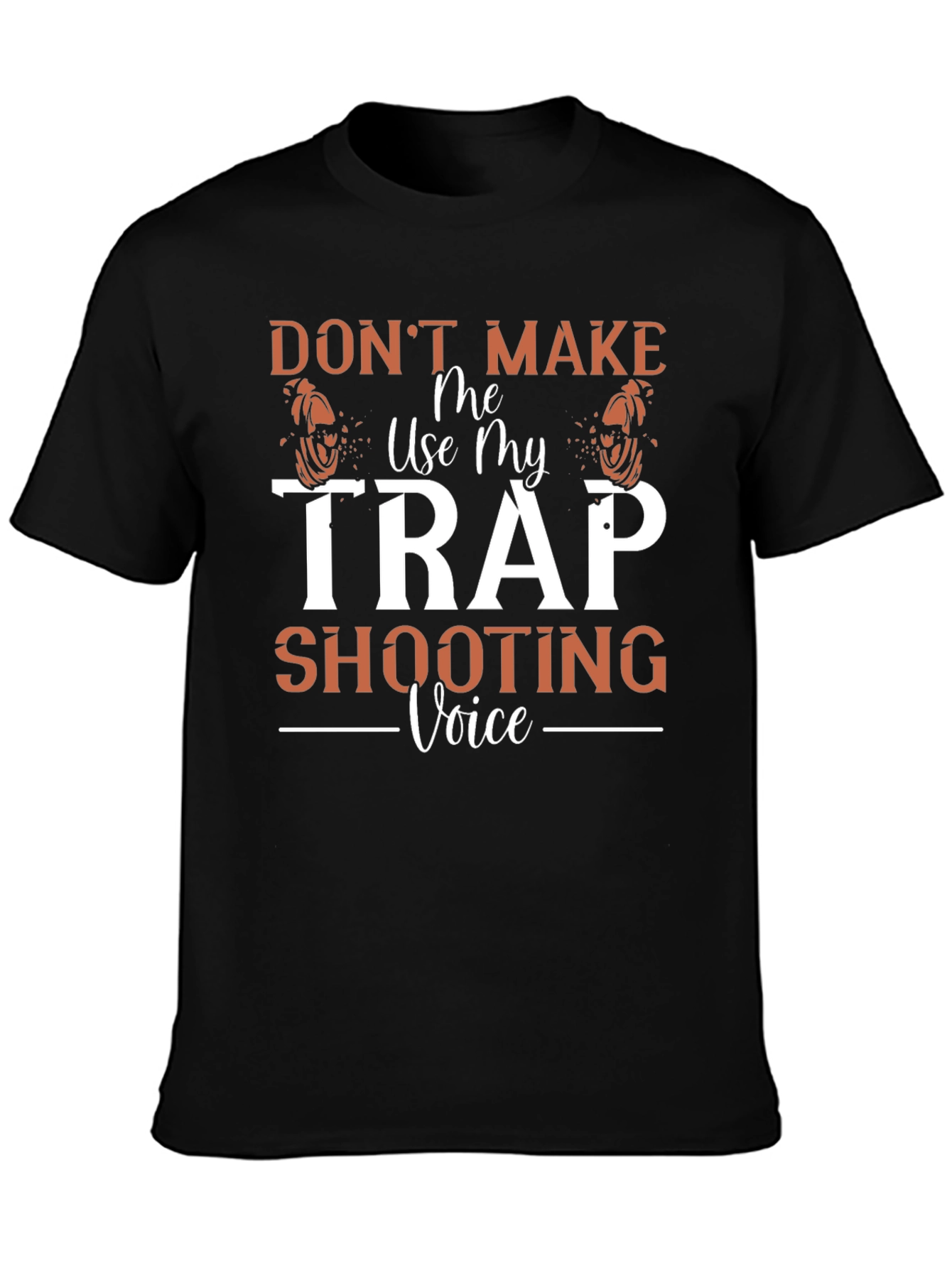 Trap Shooting Voice Graphic T-Shirt