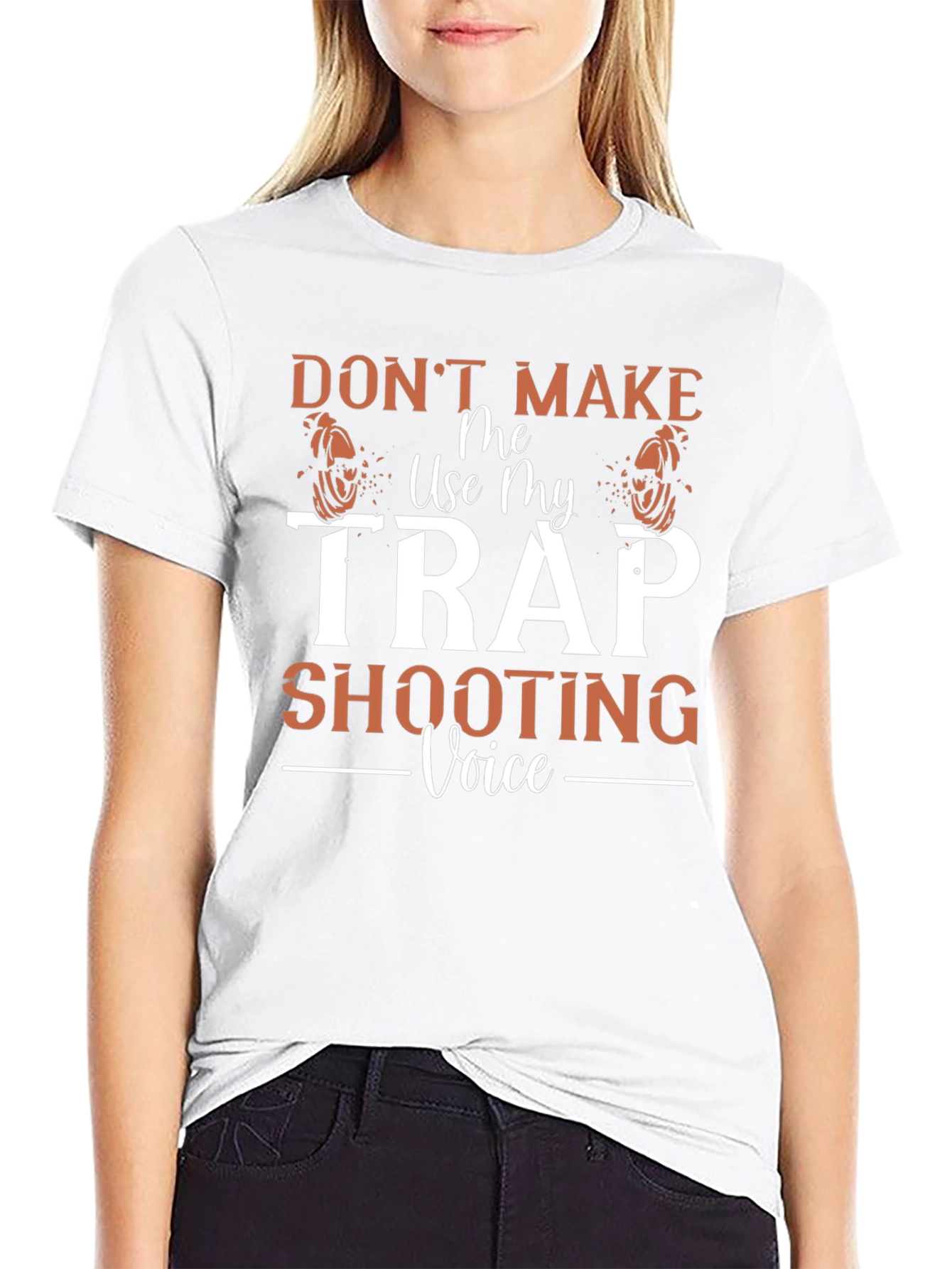 Trap Shooting Voice Graphic T-Shirt