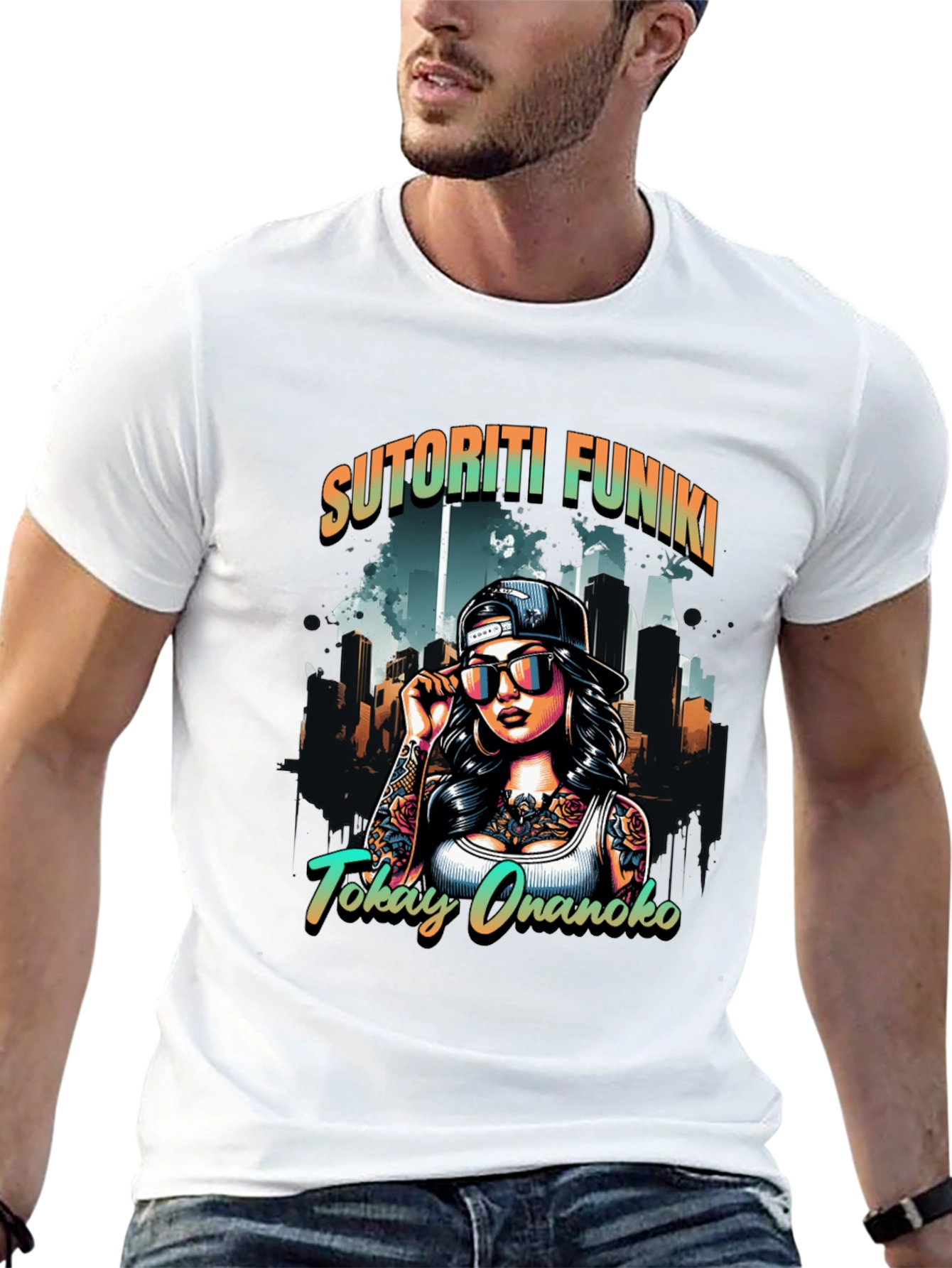 Sutoriti Funiki T-Shirt - Tokay Onanoko Design