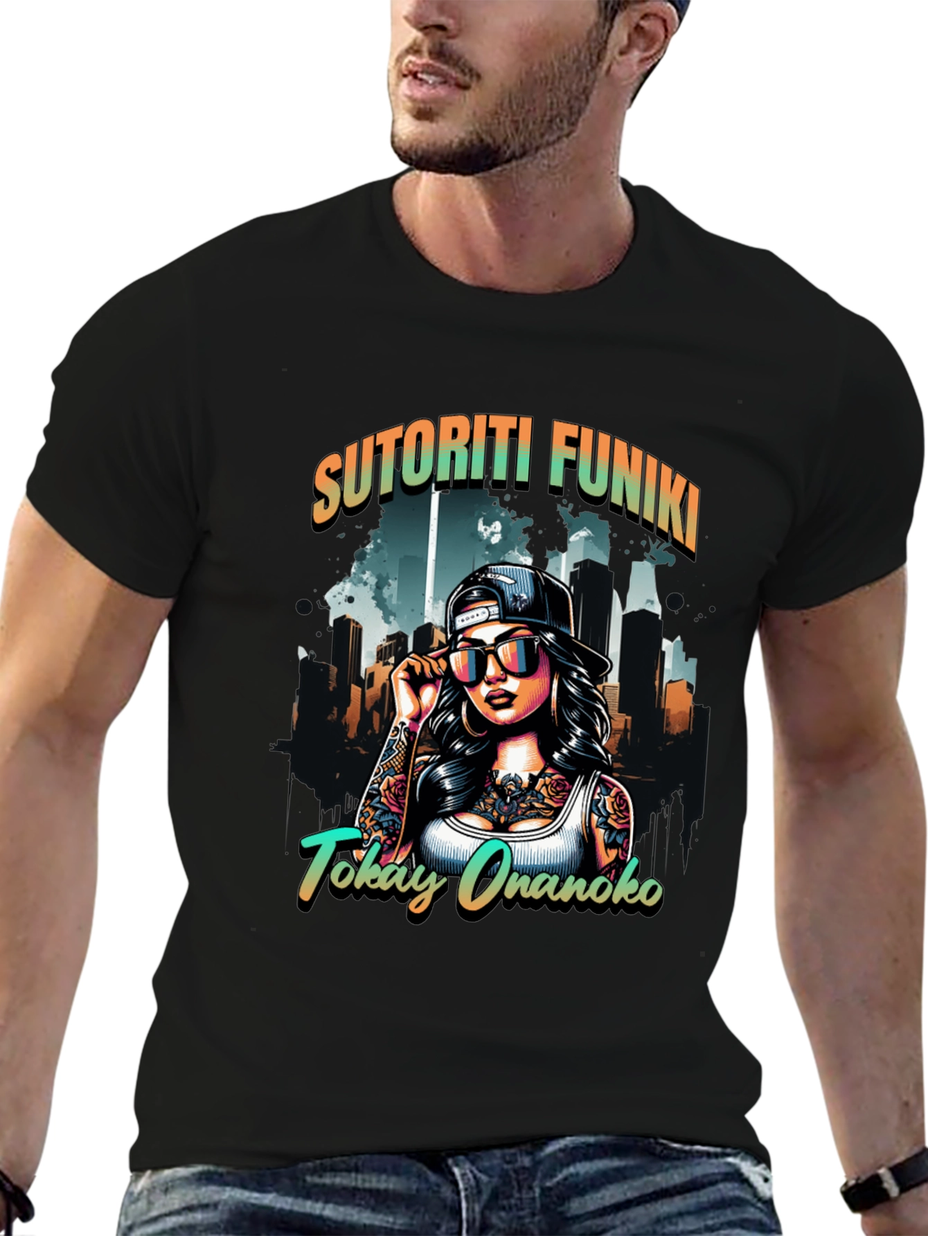 Sutoriti Funiki T-Shirt - Tokay Onanoko Design