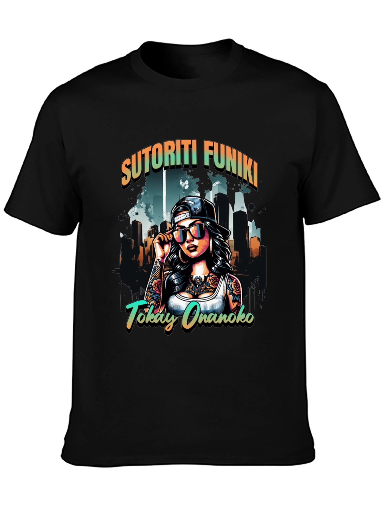 Sutoriti Funiki T-Shirt - Tokay Onanoko Design