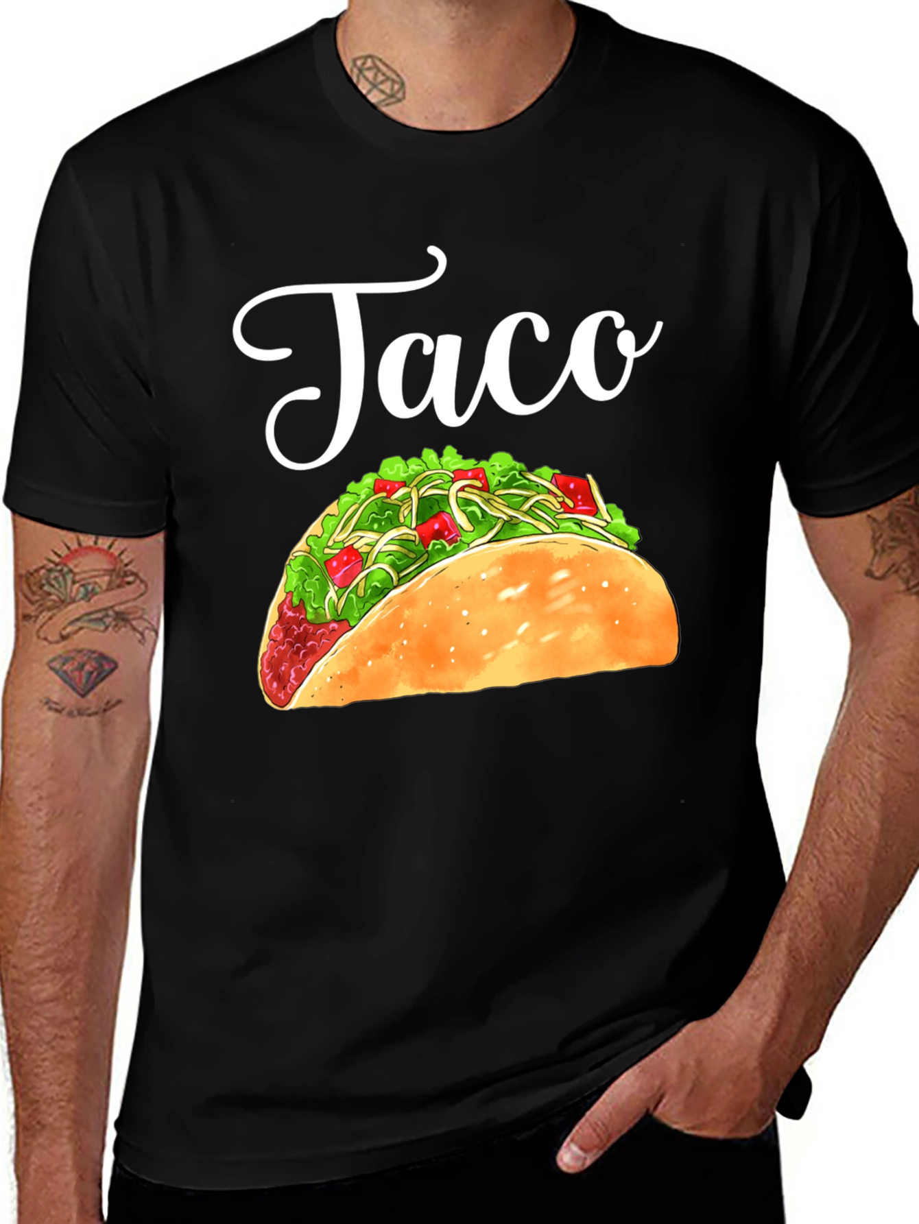 Taco Graphic T-Shirt - Foodie Apparel