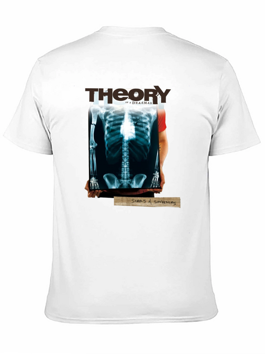 Theory of a Deadman Band T-Shirt - Scars & Souvenirs Album Cover