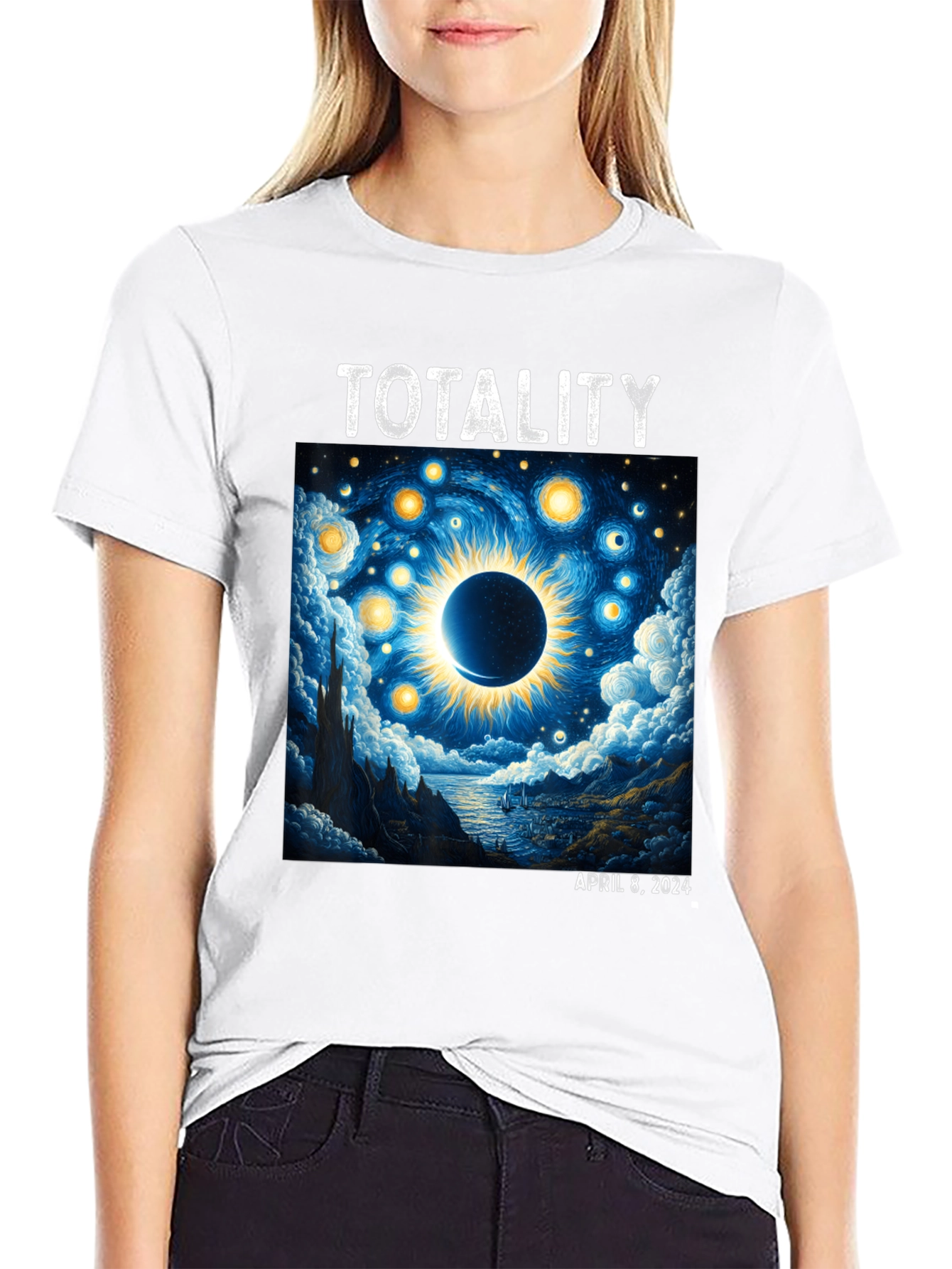Totality April 8 2024 Eclipse T-Shirt