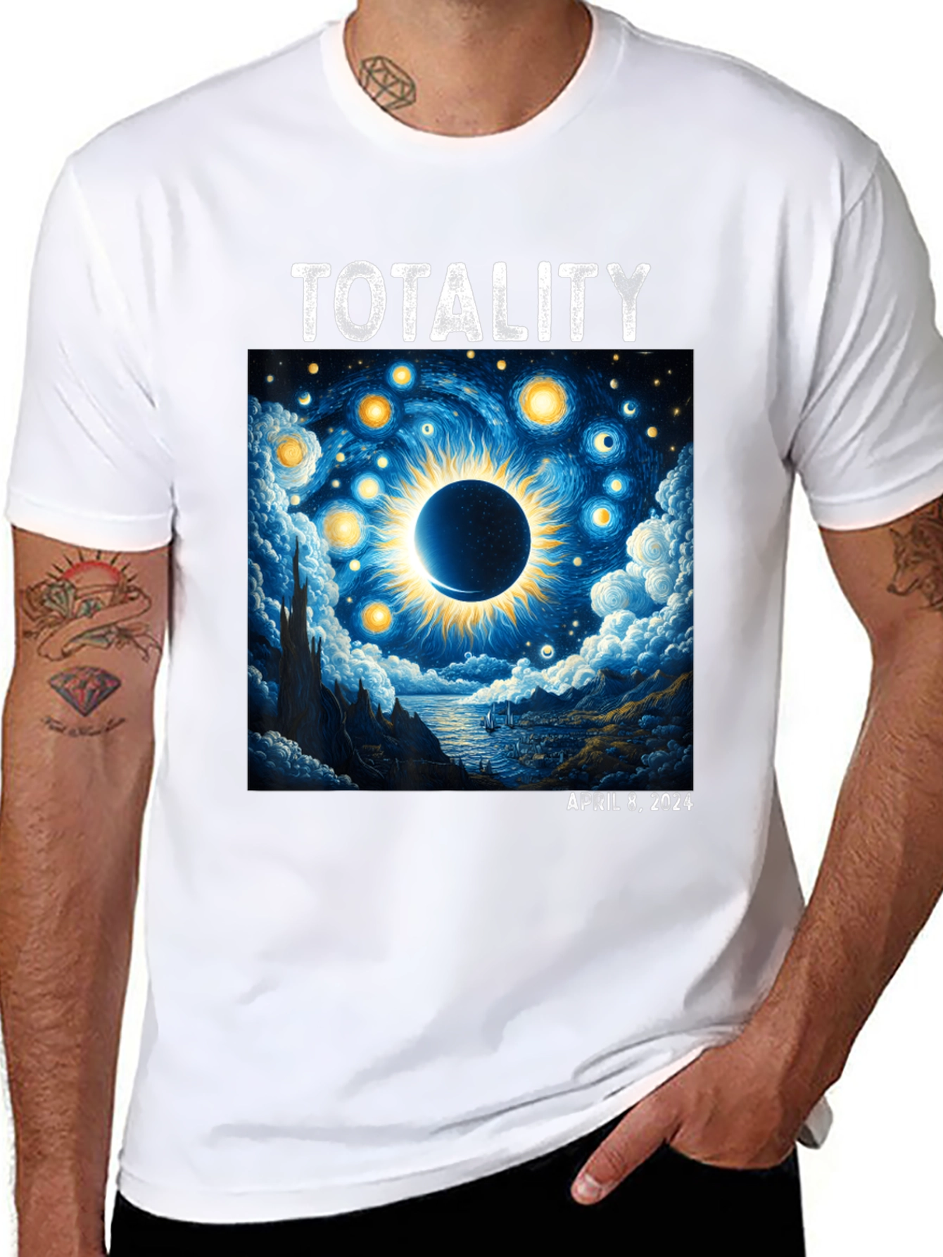 Totality April 8 2024 Eclipse T-Shirt
