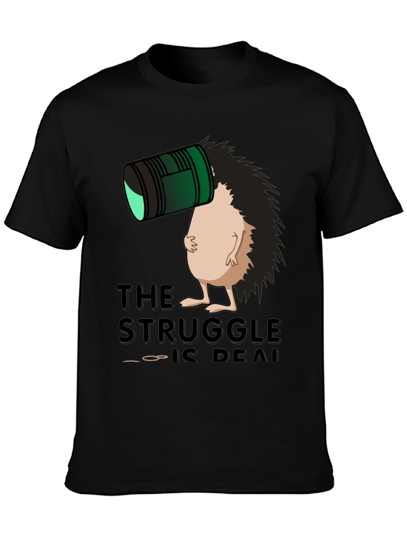 The Struggle Is Real Hedgehog T-Shirt