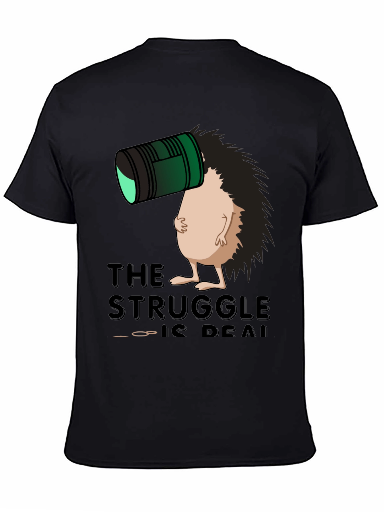 The Struggle Is Real Hedgehog T-Shirt