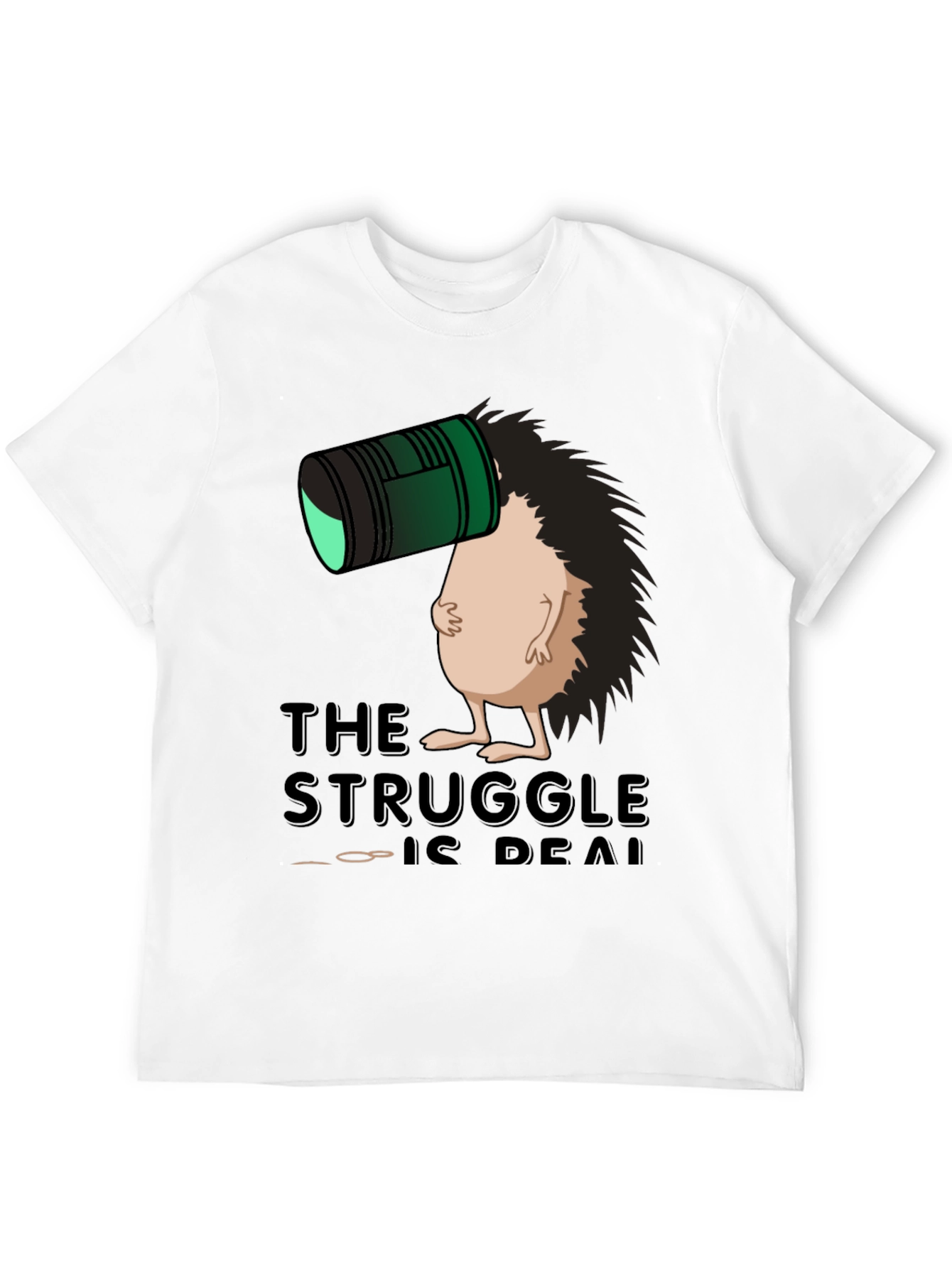 The Struggle Is Real Hedgehog T-Shirt