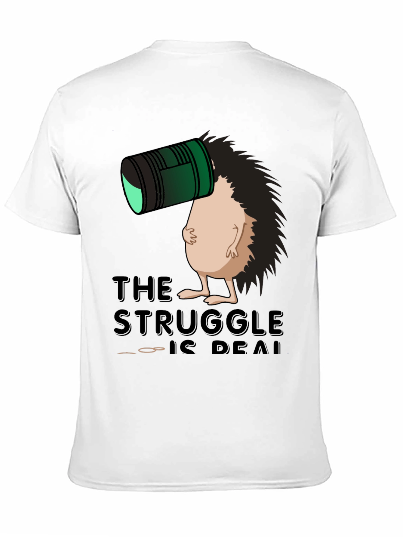 The Struggle Is Real Hedgehog T-Shirt