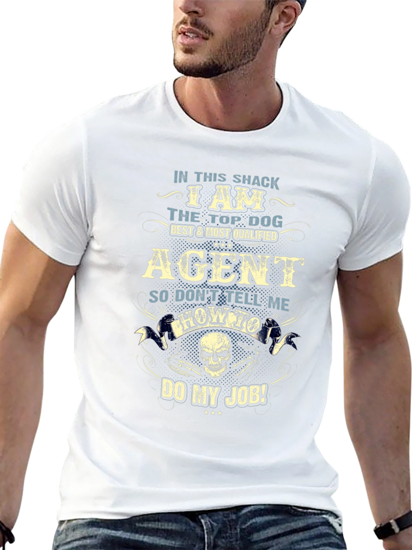Top Dog Agent T-Shirt - Dont Tell Me How!